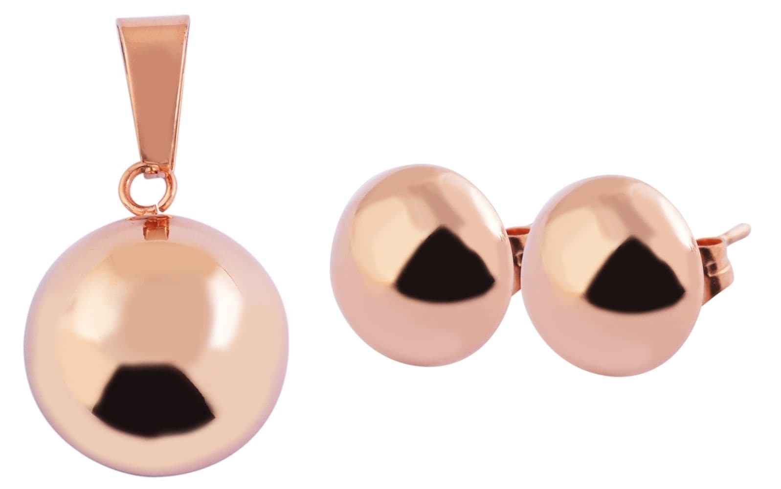 Adelia´s Paar Ohrstecker »Damen Ohrringe ¿ Ohrstecker aus Edelstahl«