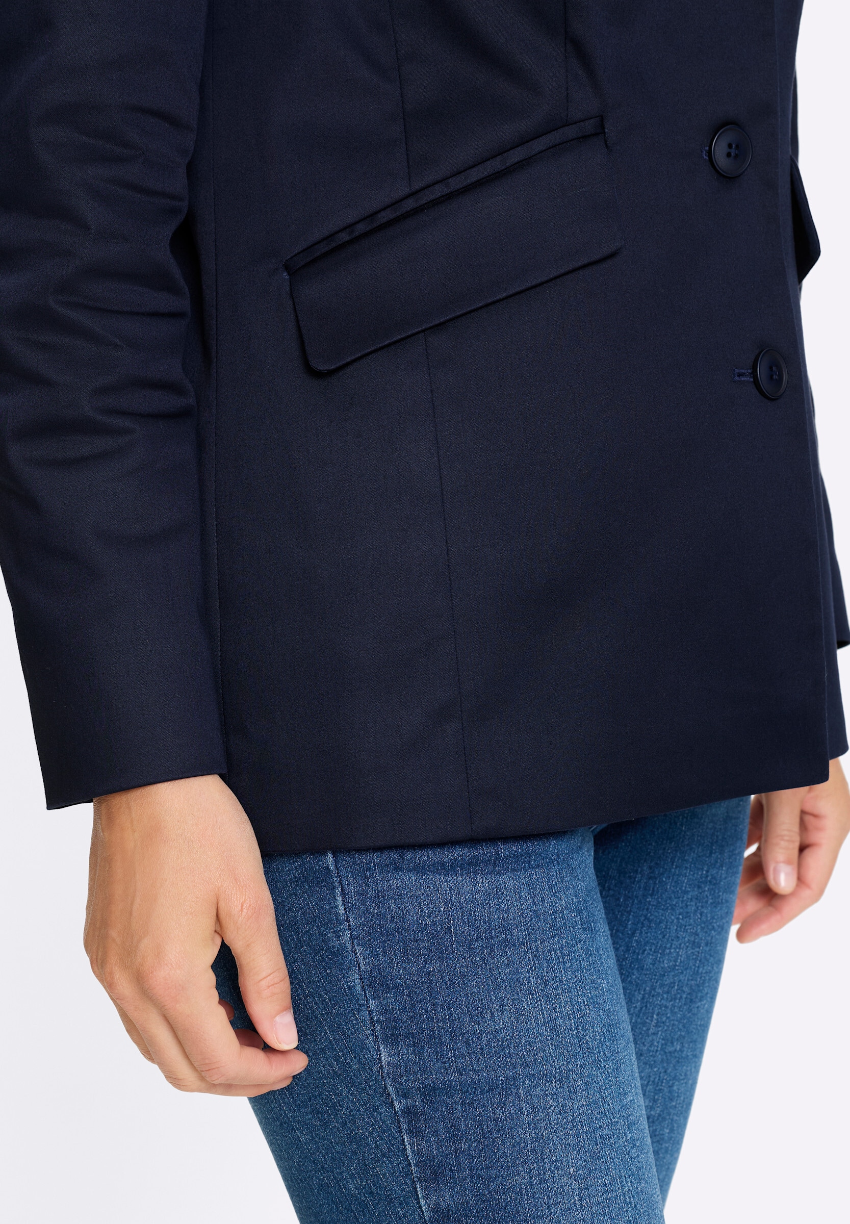heine Blusenblazer »Blazer Blazer mit dezentem Glanz«