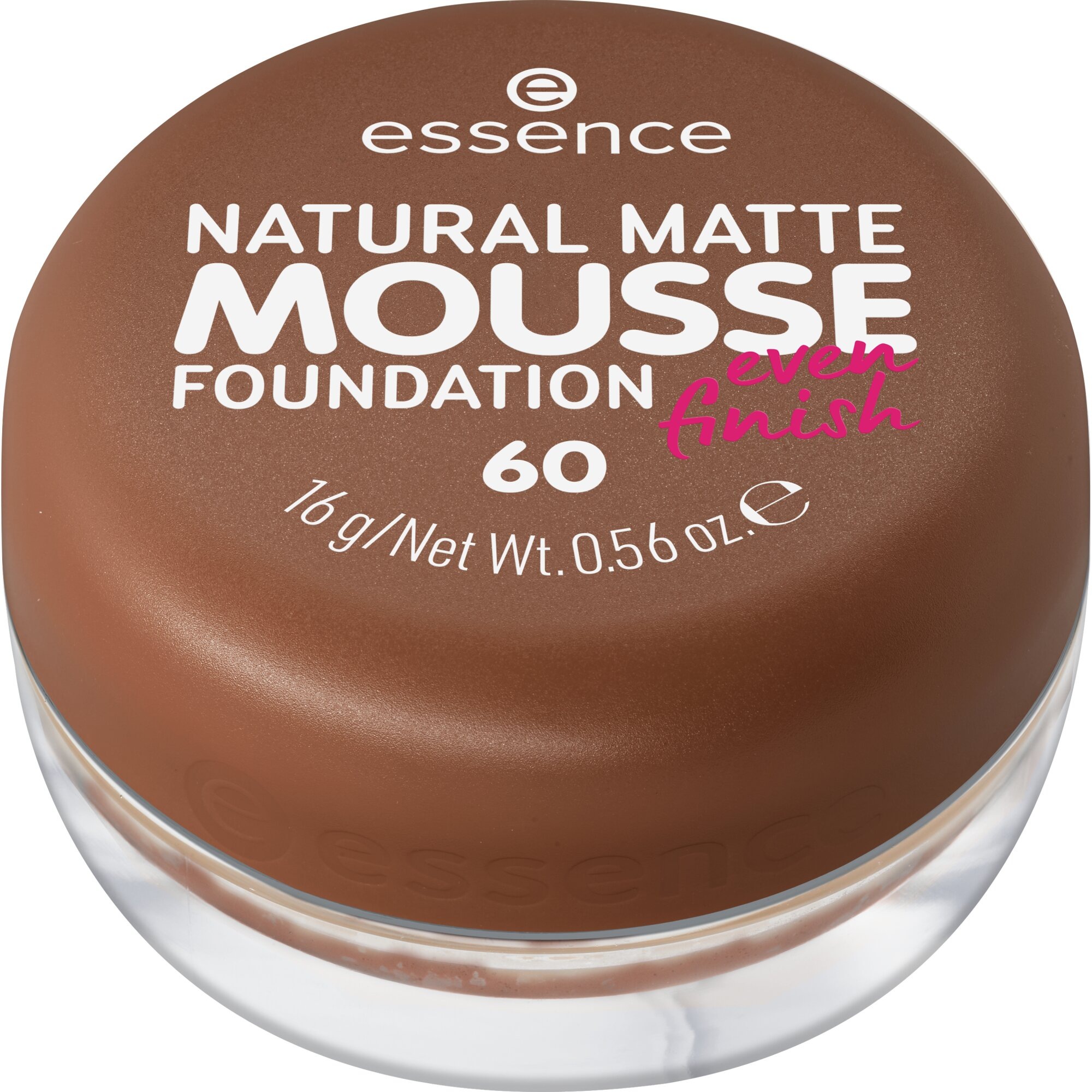 Essence Foundation »NATURAL MATTE MOUSSE FOUNDATION«, (3er Pack)