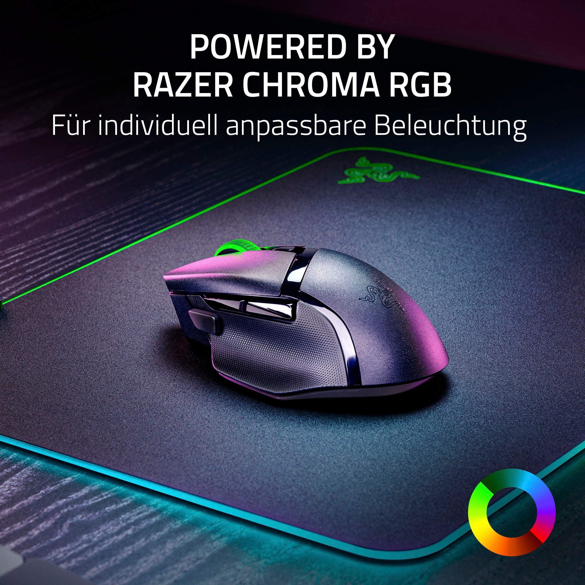 RAZER Gaming-Maus »Basilisk V3 X HyperSpeed«, USB-Bluetooth