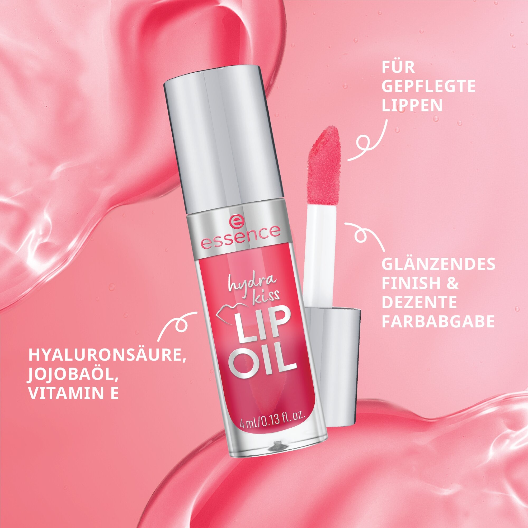 Essence Lipgloss »hydra kiss LIP OIL«