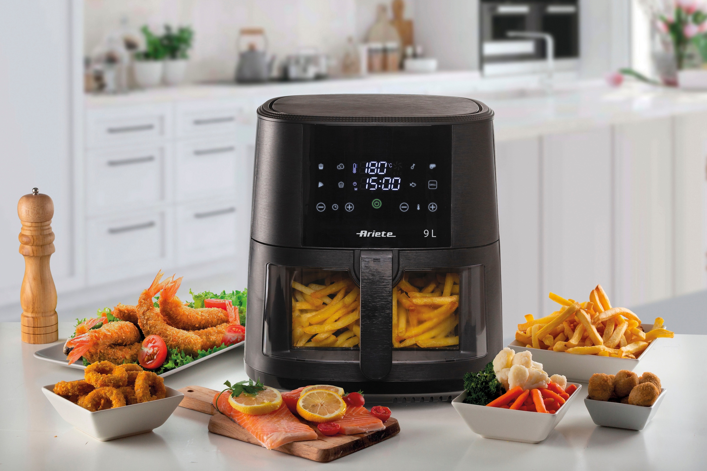 Ariete Heißluftfritteuse »4630W«, 1500 W, 9 L