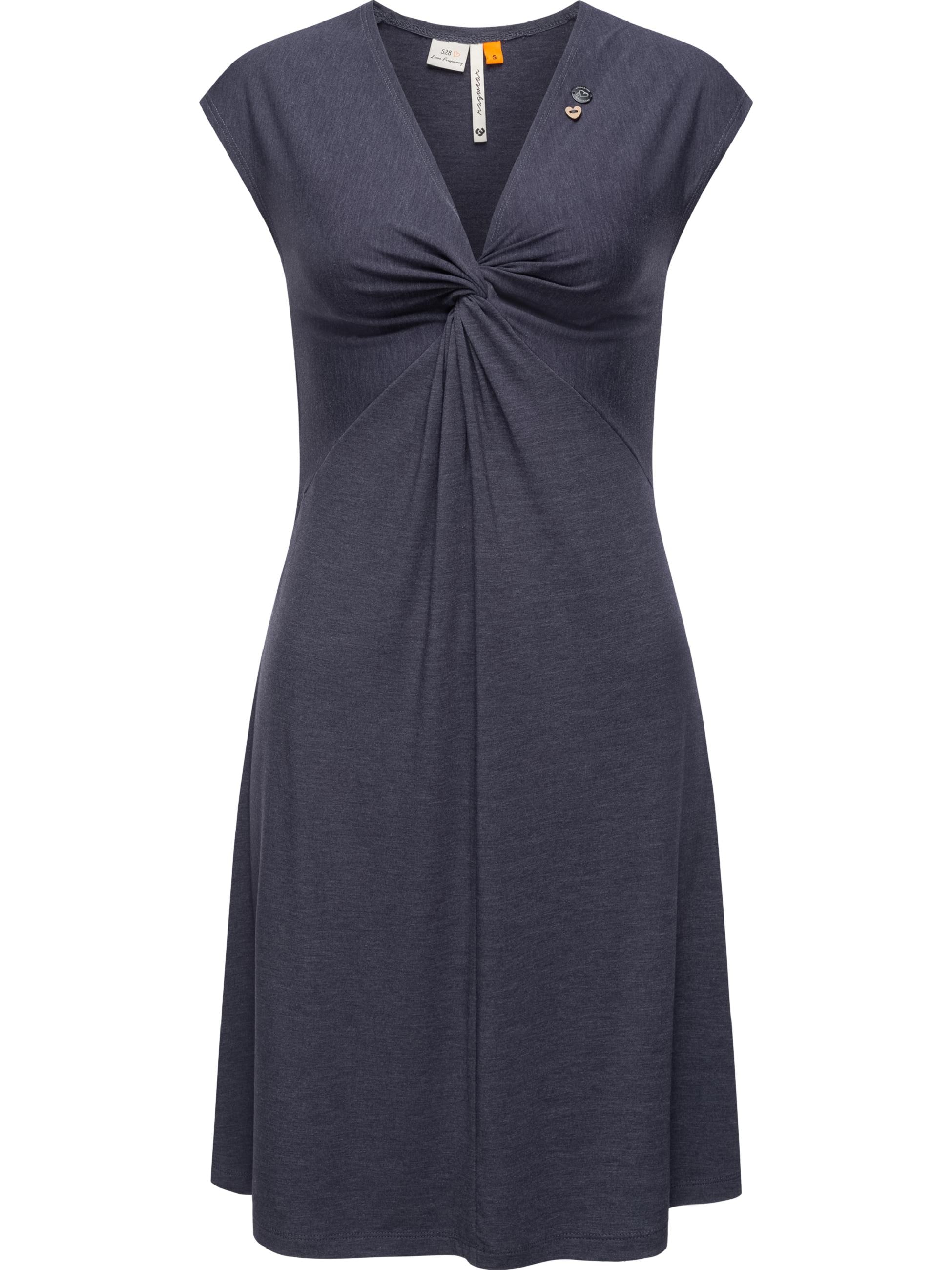 Ragwear Jerseykleid »Sommerkleid Comfrey Solid«, stylisches Sommerkleid mit tiefem V-Ausschnitt
