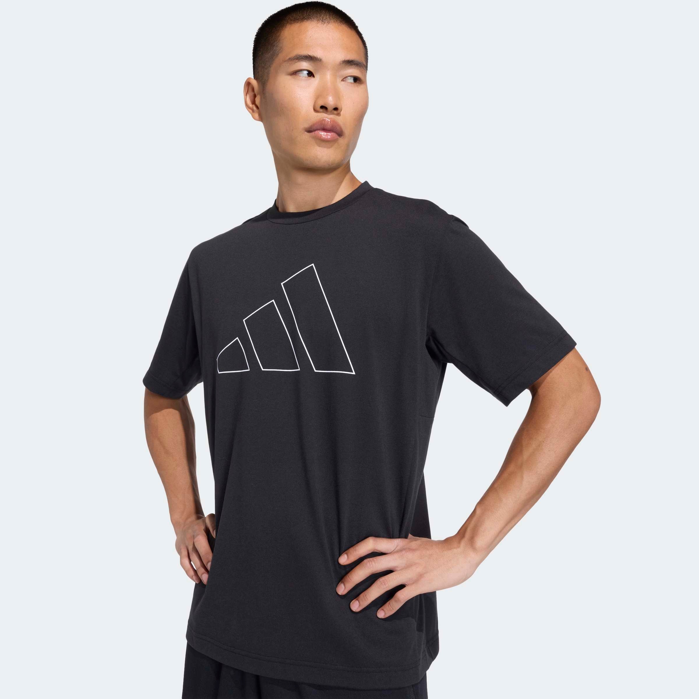 adidas Performance T-Shirt »WORKOUT ESSENTIALS FEELREADY LOGO«