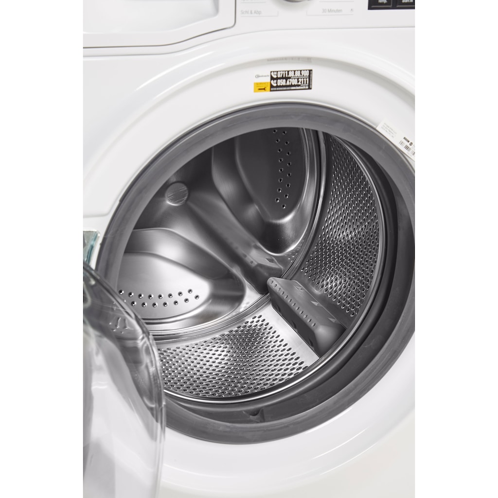 BAUKNECHT Waschmaschine »Super Eco 8421«, Super Eco 8421, 8 kg, 1400 U/min, 4 Jahre Herstellergarantie 