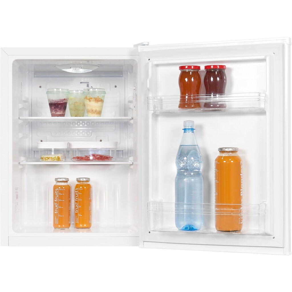 exquisit Kühlschrank »KB60-V-090E«, KB60-V-090E weiss, 62 cm hoch, 45 cm breit