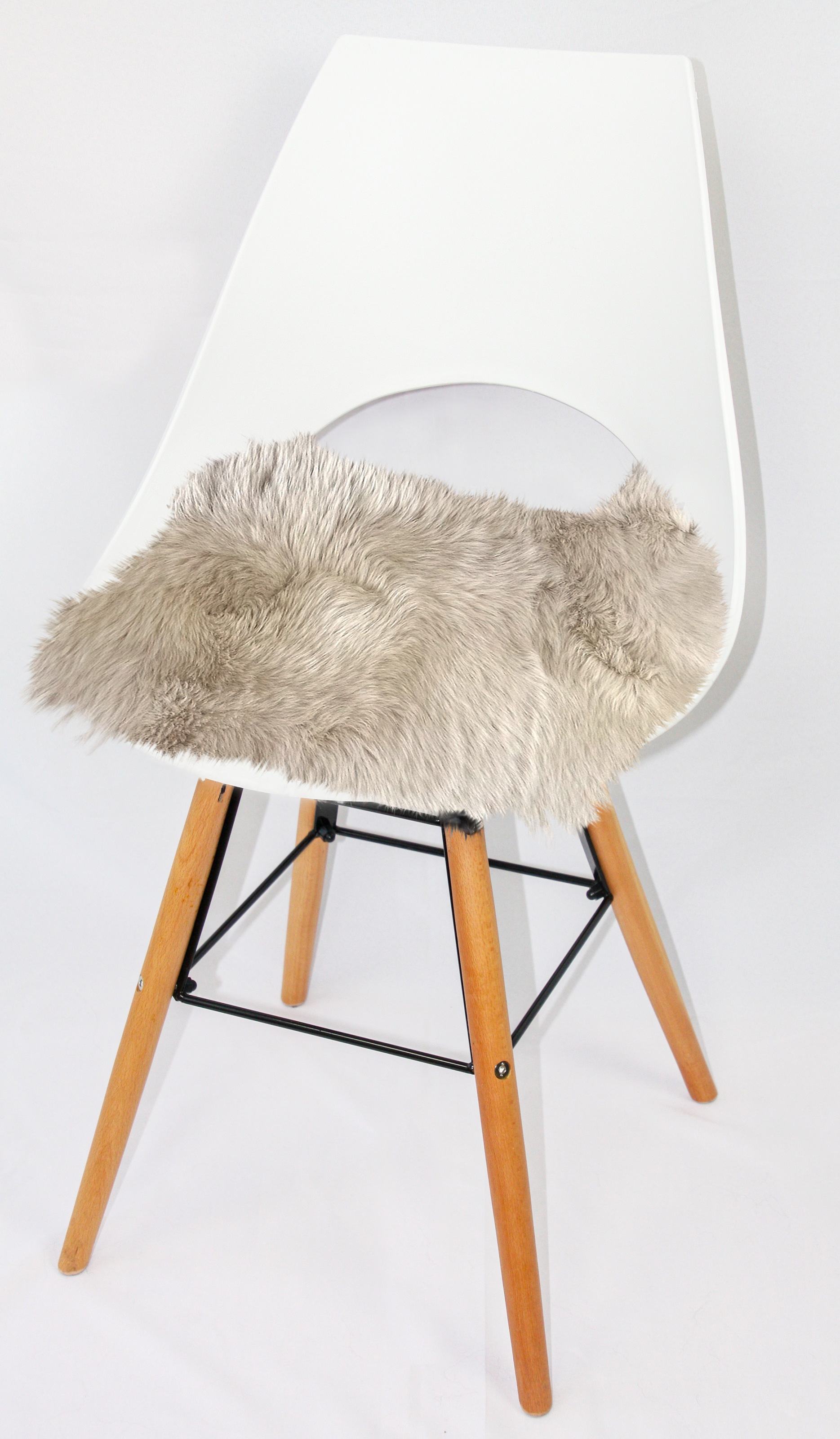 Heitmann Felle Stuhlkissen »Lamm in beige, Größe B/L: 44 cm x 44 cm