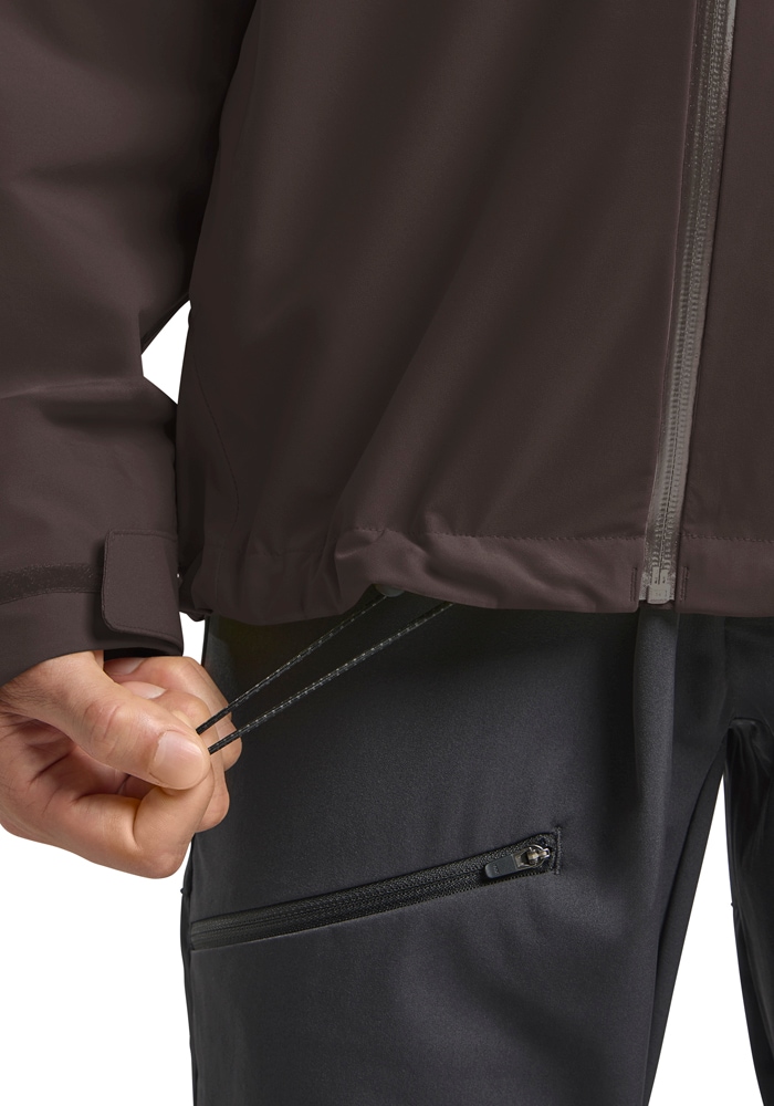 Jack Wolfskin Funktionsjacke »HIGHEST PEAK 3L JKT M«, mit Kapuze