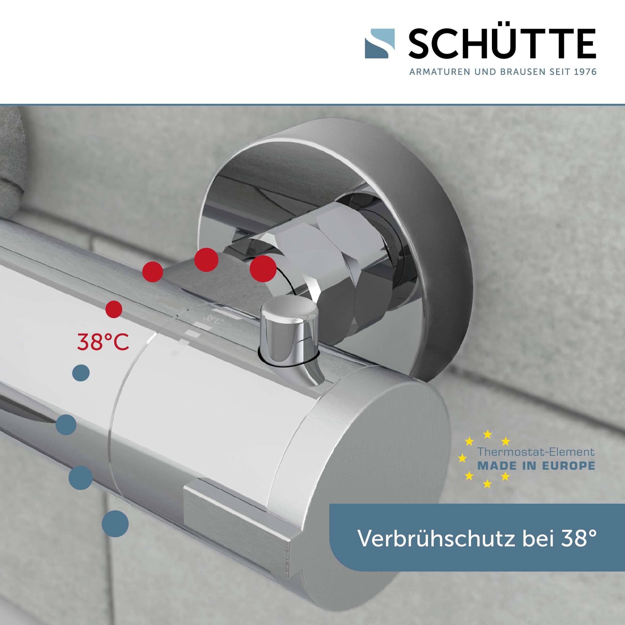 Schütte Badarmatur »3-teilige Serie LONDON«, (Set)