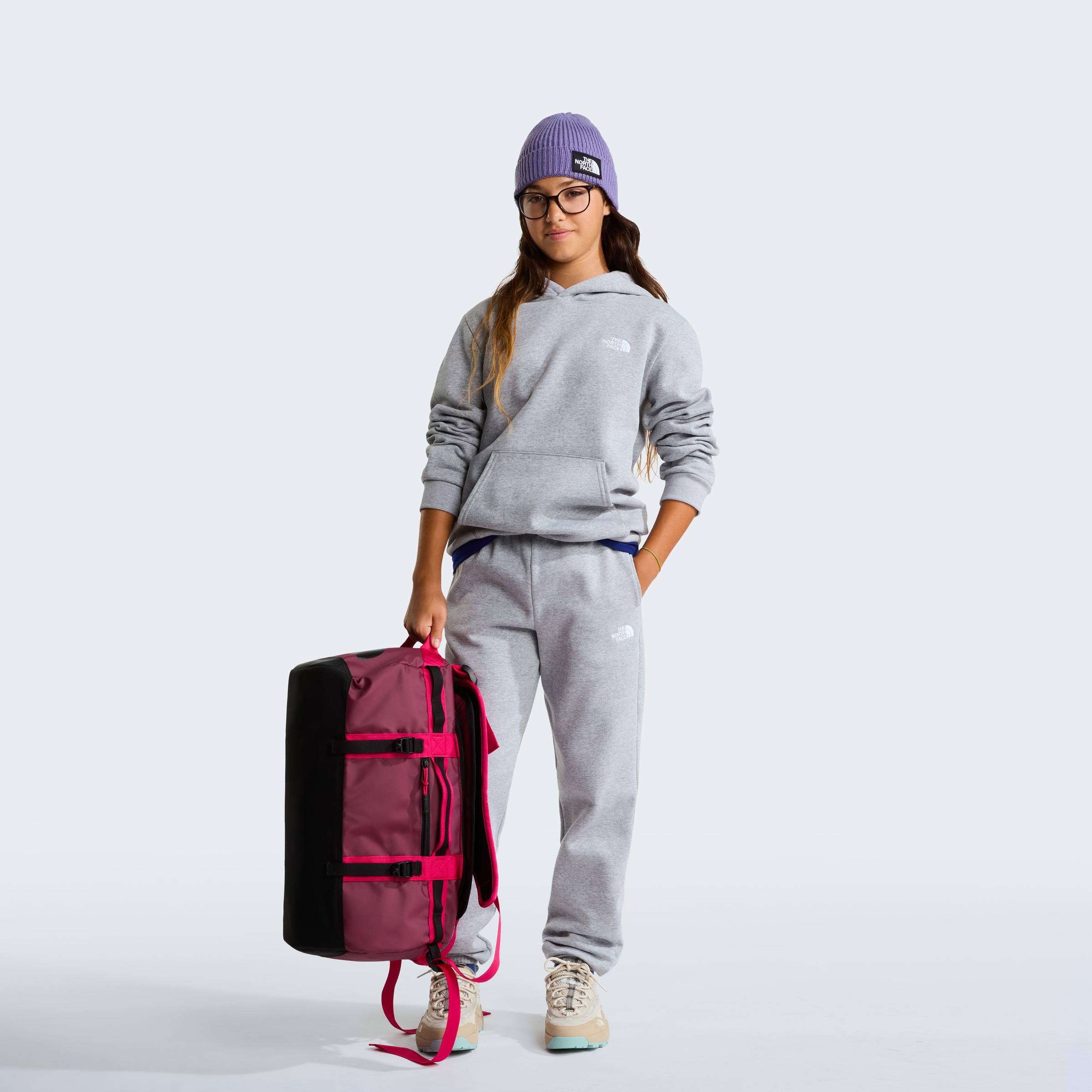 The North Face Kapuzensweatshirt »TEEN EVOLUTION SIMPLE DOME PULLOVER HOOD«, für Jugendliche, mit Kapuze, Langarm, normale Länge
