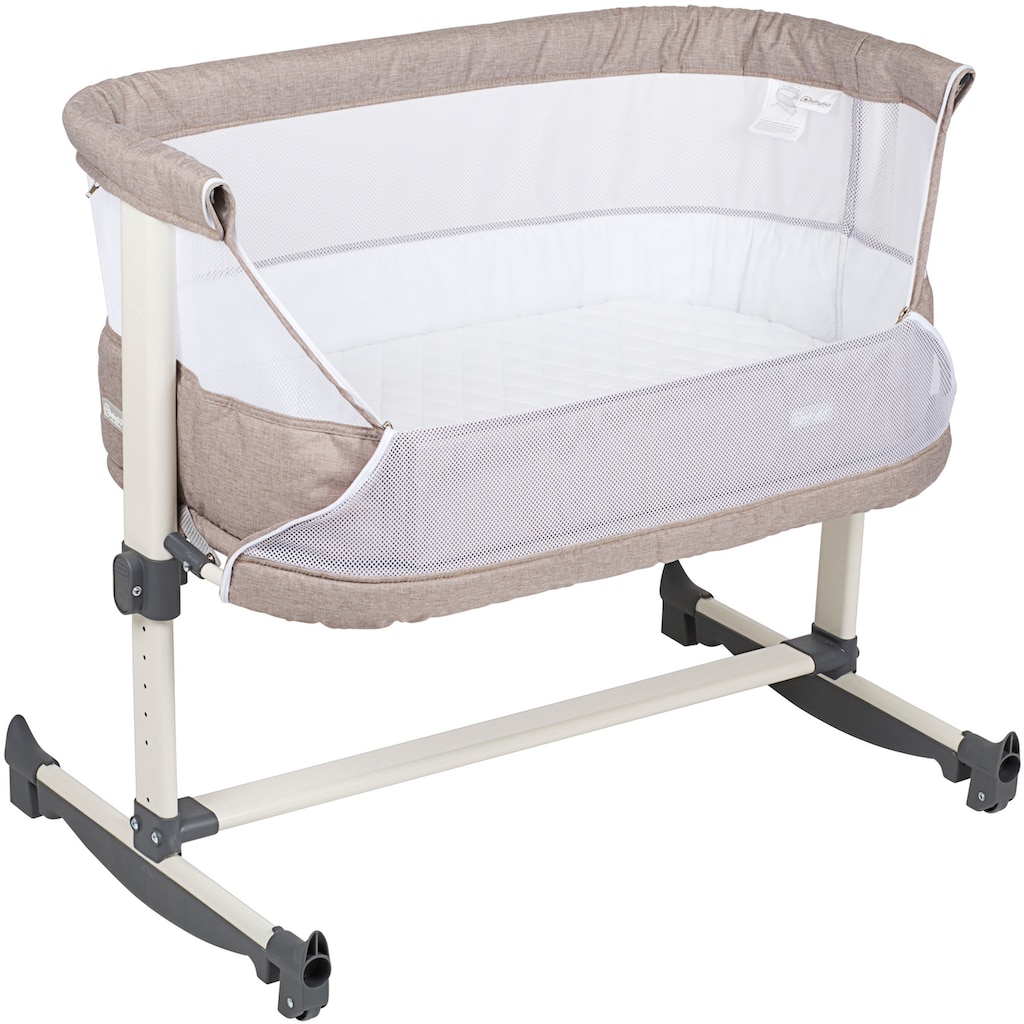 BabyGo Beistellbett »Vivaldi, beige«