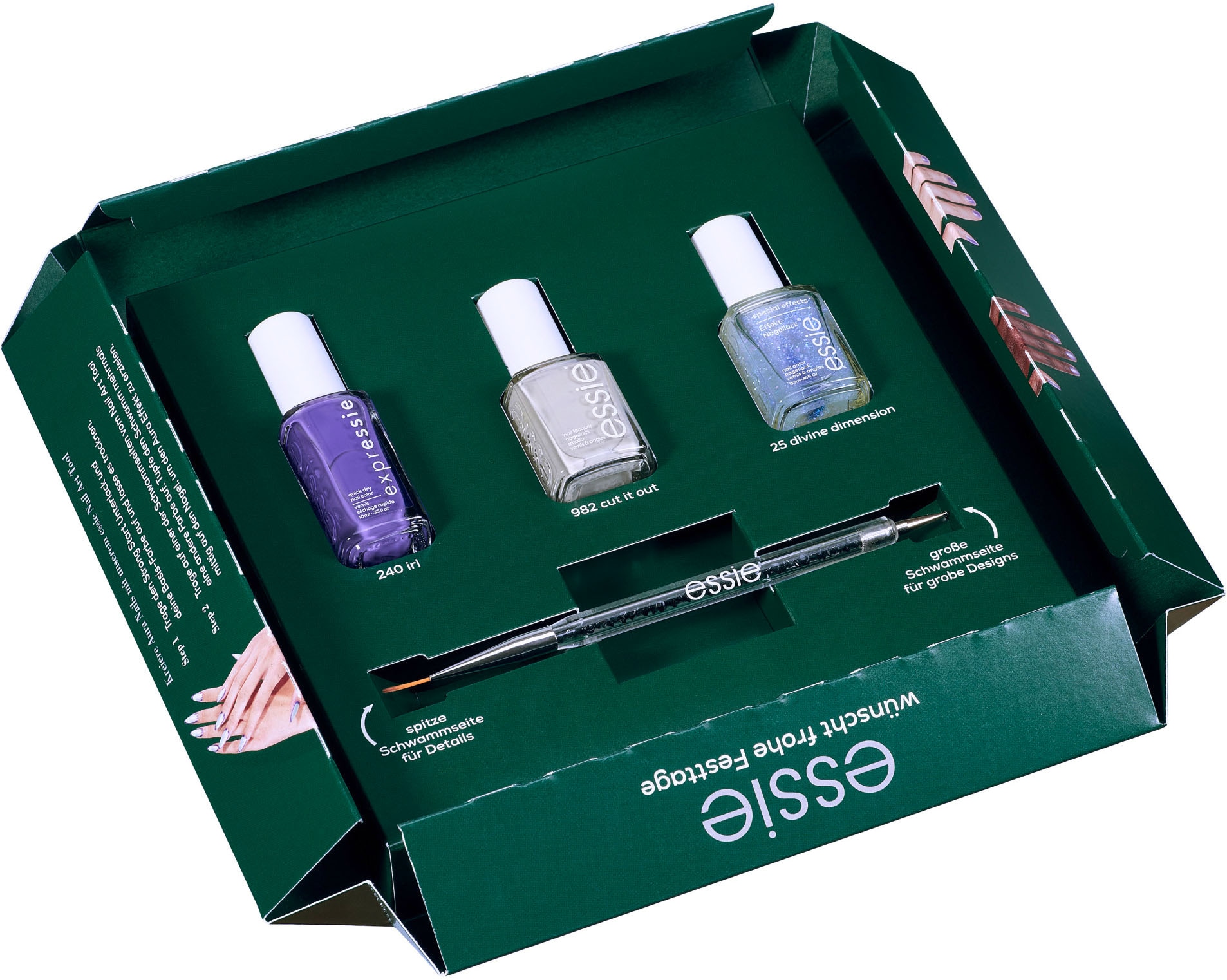 essie Nagellack-Set »Essie Nail Art Weihnachtsset«