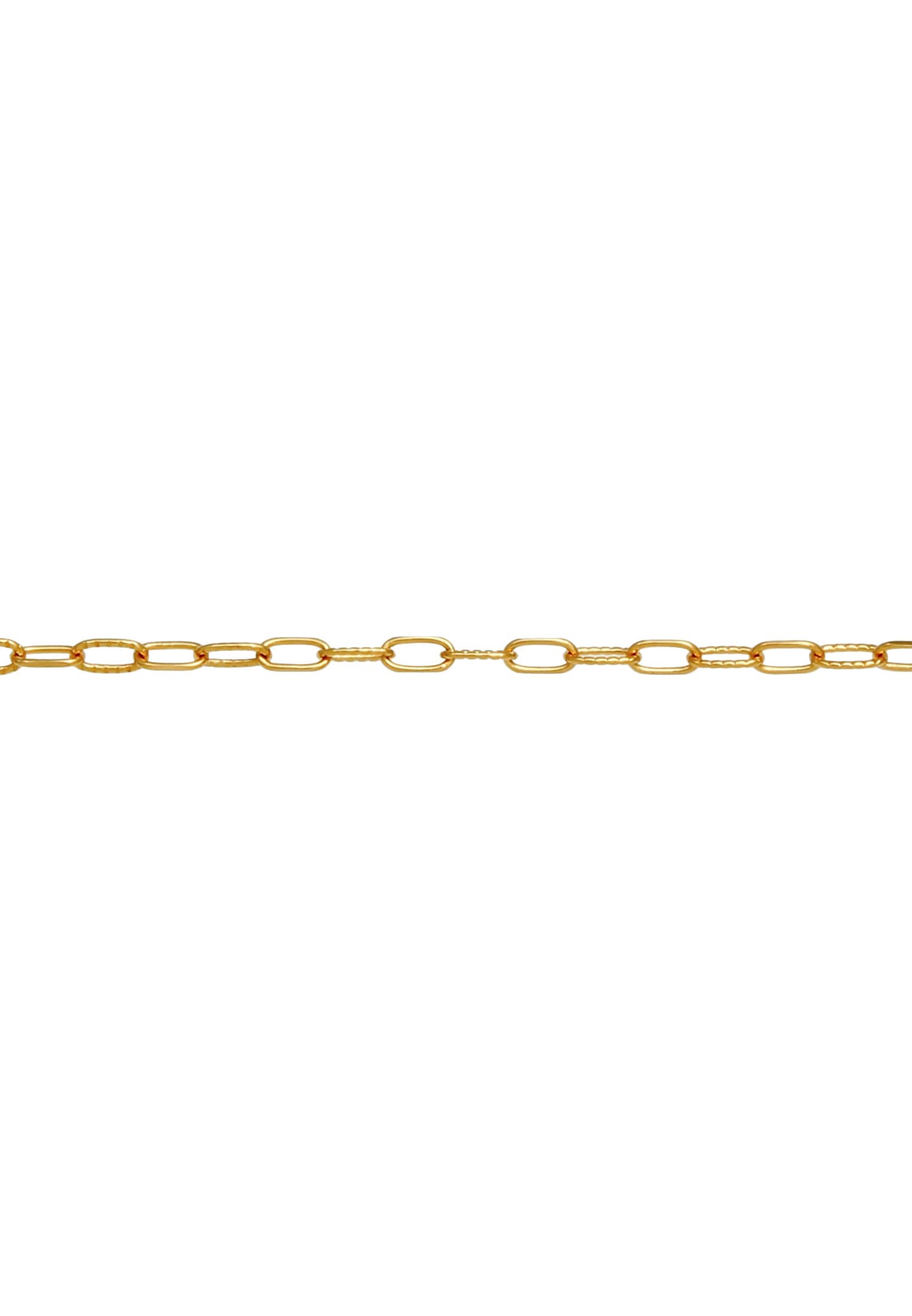 Elli Choker »Halskette Choker Gliederkette Oval Trend 925 Silber«