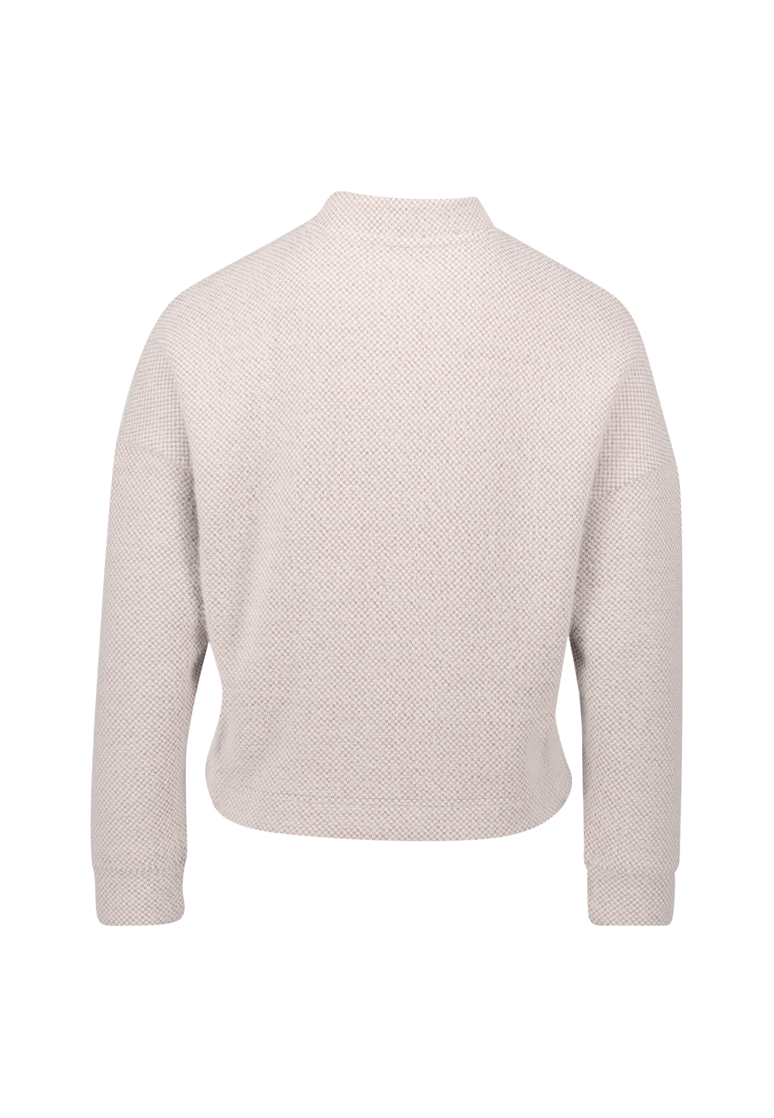 Zero Sweatblazer »Sweatblazer strukturiert mit Knopfleiste«
