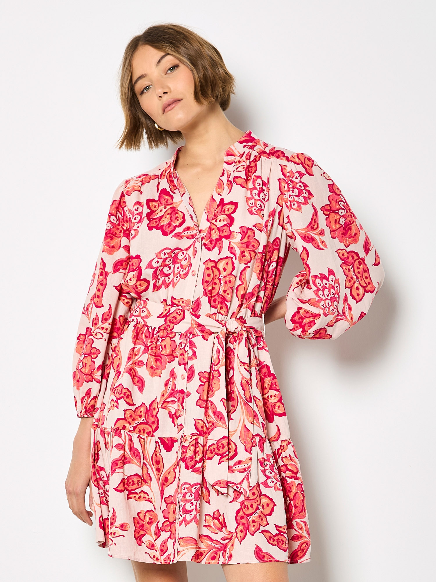 Apricot Minikleid »Minikleid« mit Gürtel,  mit Gürtel