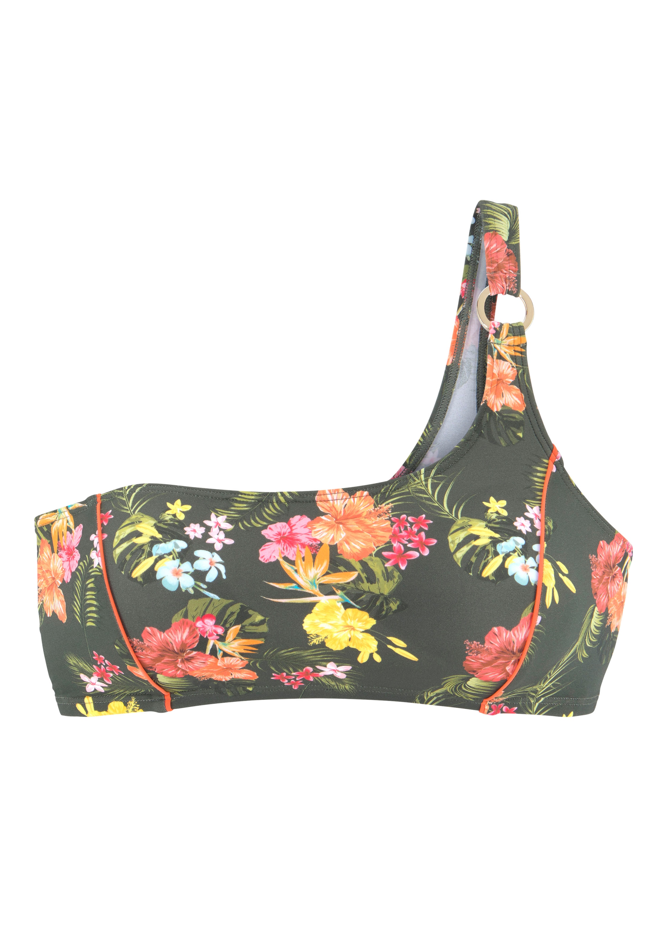 LASCANA Bustier-Bikini-Top »Tahiti« in One-shoulder Form