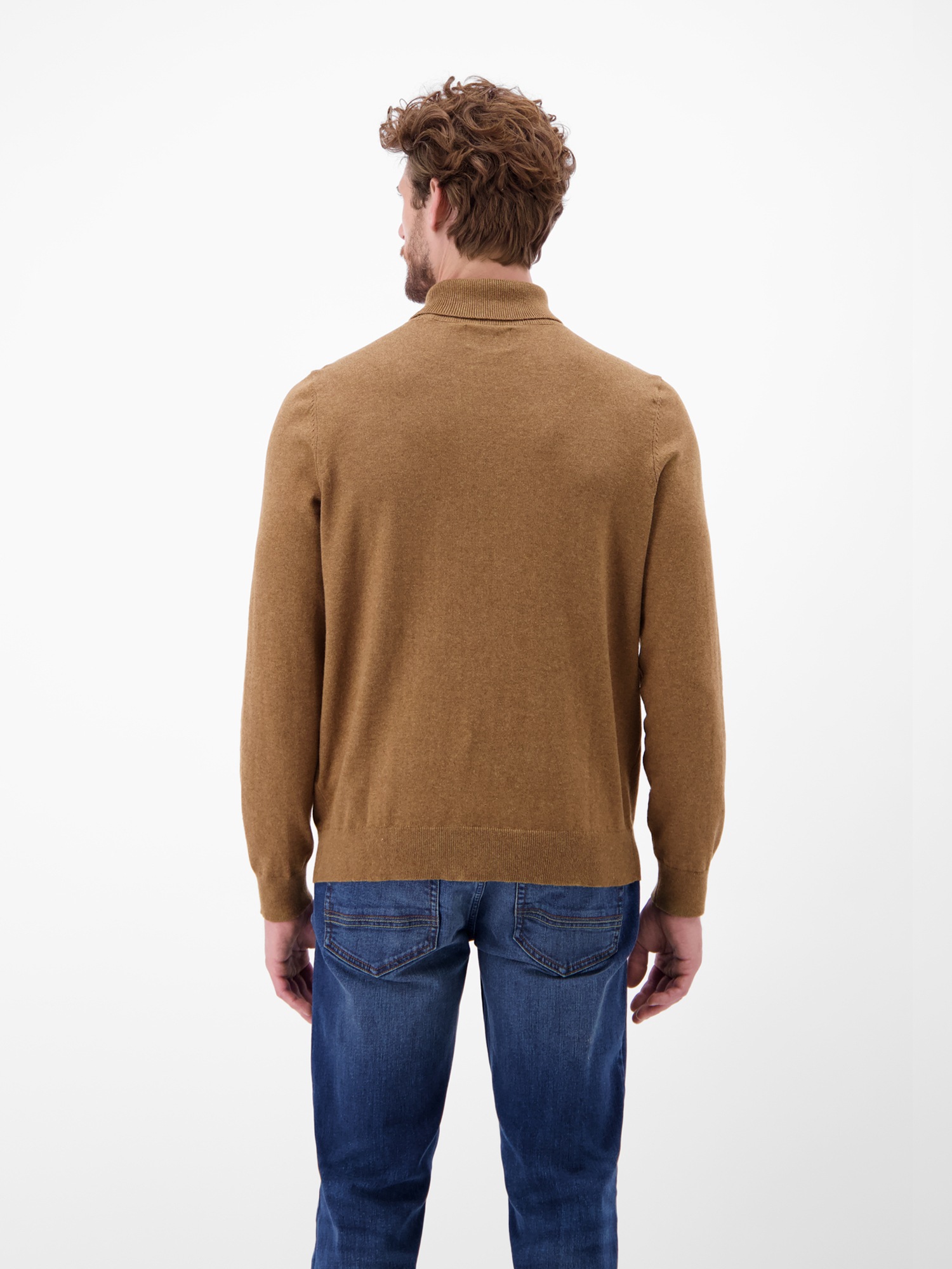LERROS Rollkragenpullover »LERROS Herren Rollkragen-Strickpullover«