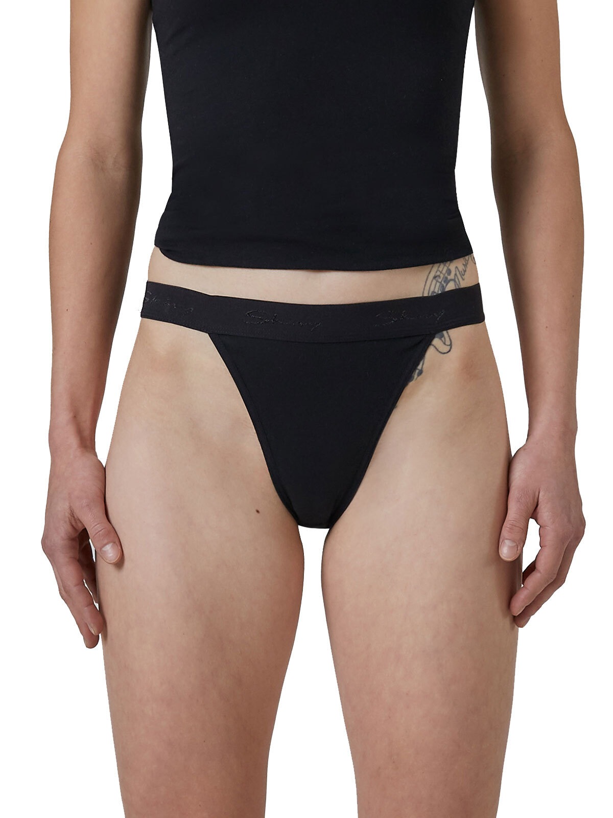 Skiny Tanga »4er Pack Damen Tanga Cotton Rib«, (Spar-Pack, 4 Stück St.)