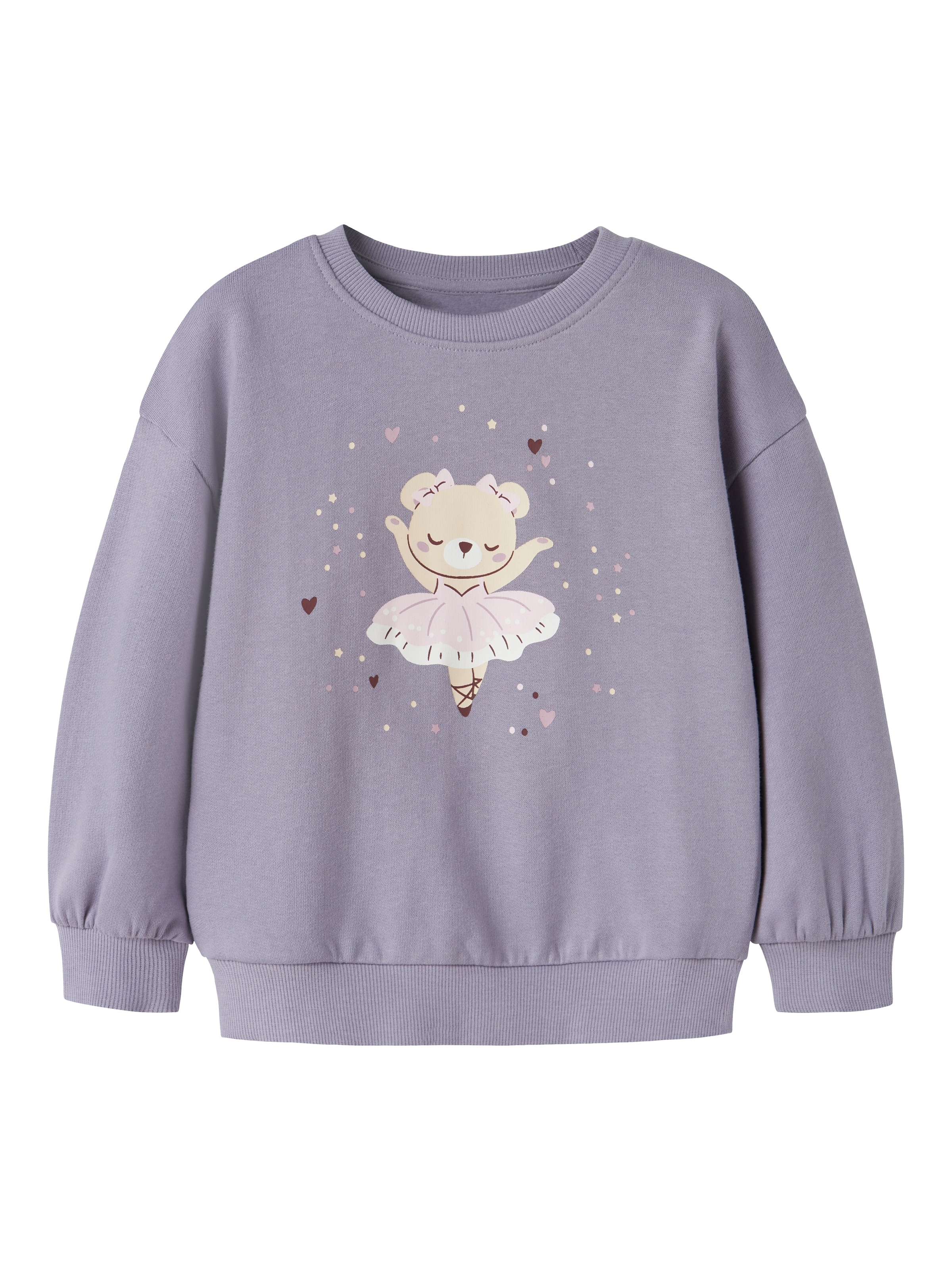 Name It Sweatshirt »NMFVALONA LS LONG RLX SWEAT BRU«
