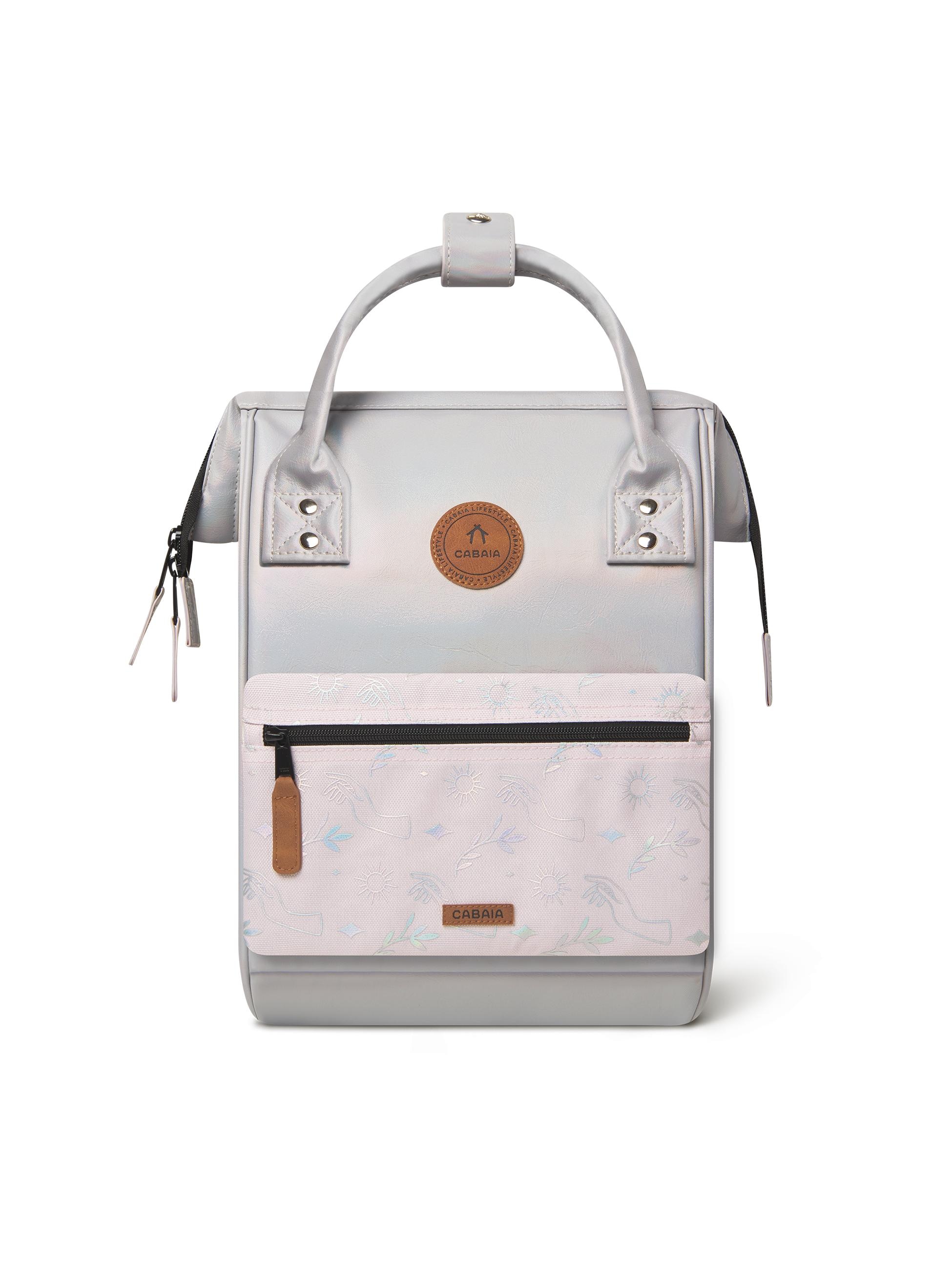 CABAIA Tagesrucksack »Tagesrucksack Adventurer S Iridescent«, Holografischer Rucksack mit zwei Vordertaschen
