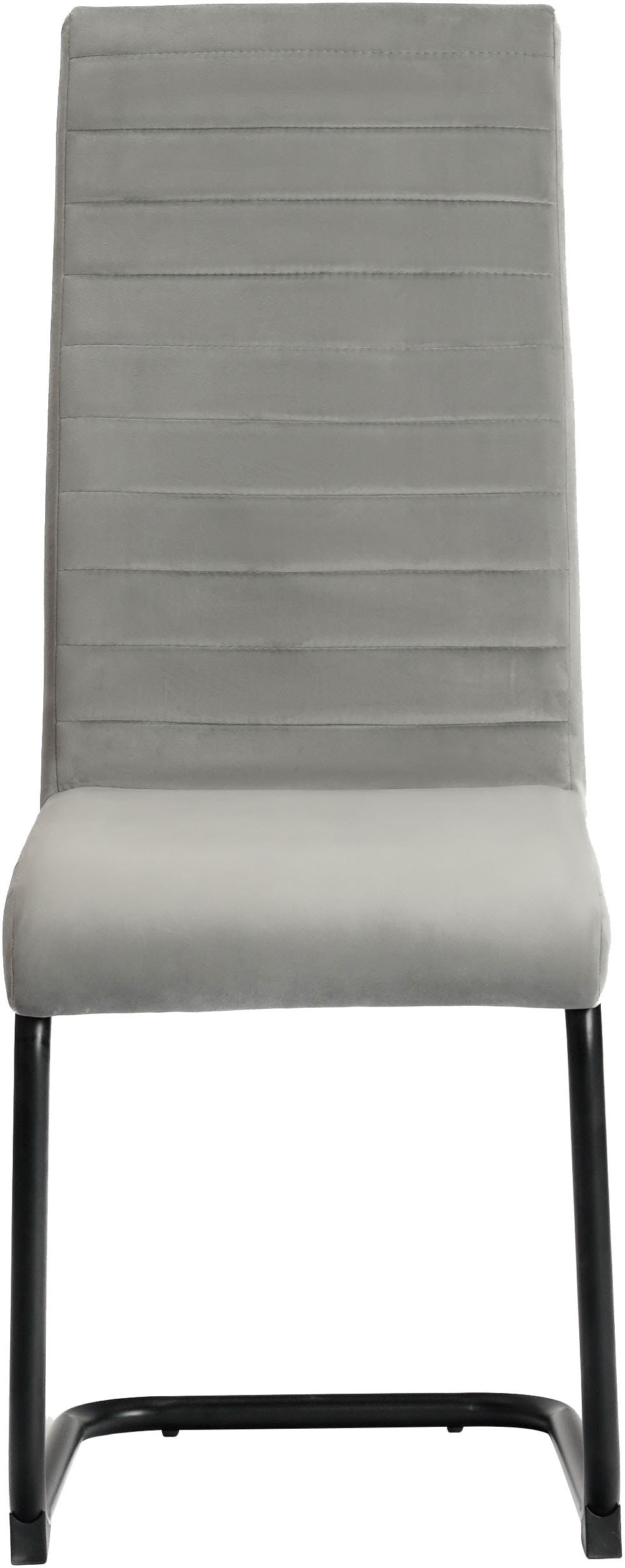 Home affaire Freischwinger »ELBACH, TOPSELLER!, OTTOs Choice«, (Set), 2 St., Samtvelours, TOPSELLER!, Polsterstuhl mit Metallgestell, pflegeleichtem Samtvelours