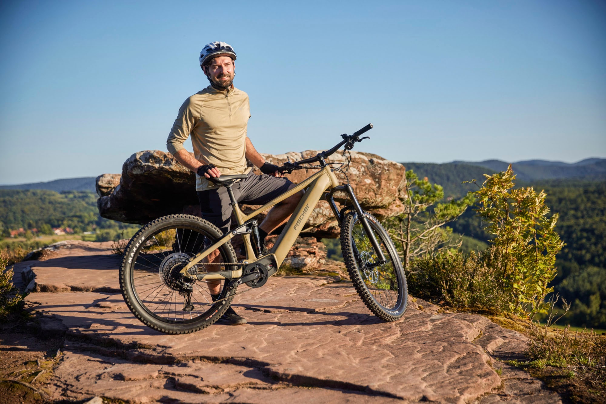 FISCHER Fahrrad »MONTIS 10.0i Fully 711« 12 Gang SRAM SX 11-50 Kettenschaltung Schaltwerk Mittelmotor mit Akku-Ladegerät | mit Werkzeug,  Pedelec, Elektrofahrrad für Damen und Herren, MTB