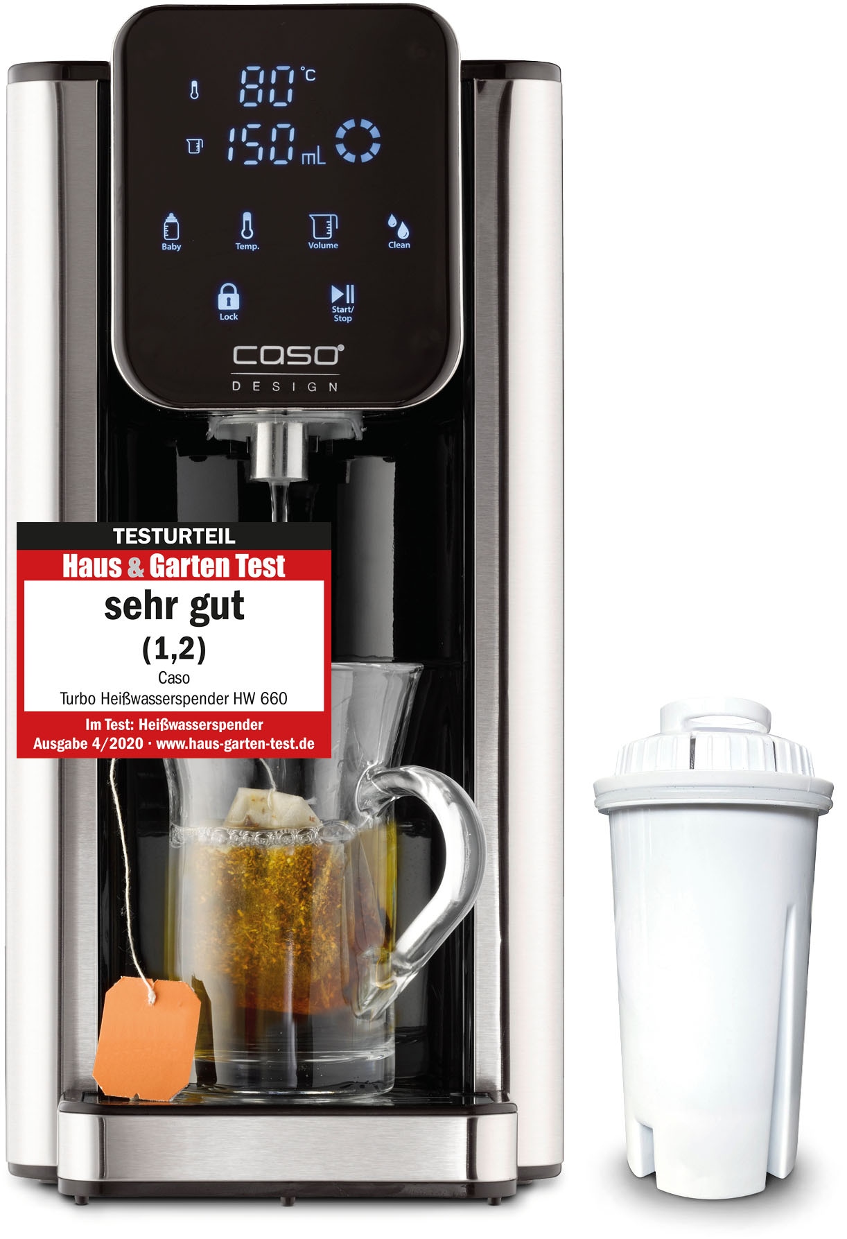 Caso Heißwasserspender »1879 HW 660« 2,7 l 2600 W