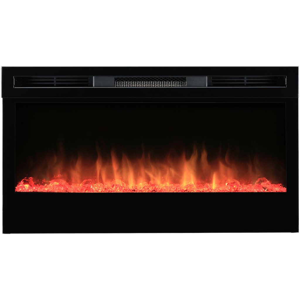 Dimplex Elektrokamin »Prism 34"«, schwarz,mit Heizung, Fernbedienung, Optiflame® Flammeneffekt