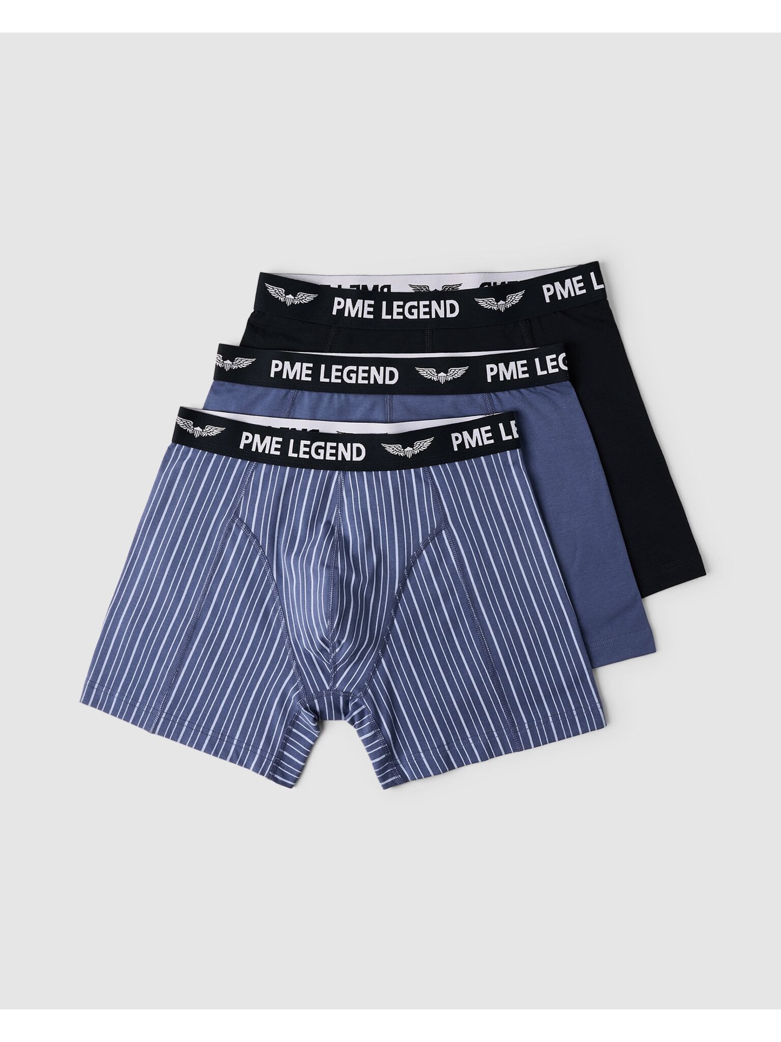 PME LEGEND Boxershorts Packung, 3er-, 3 Stk. Körpernahe Passform