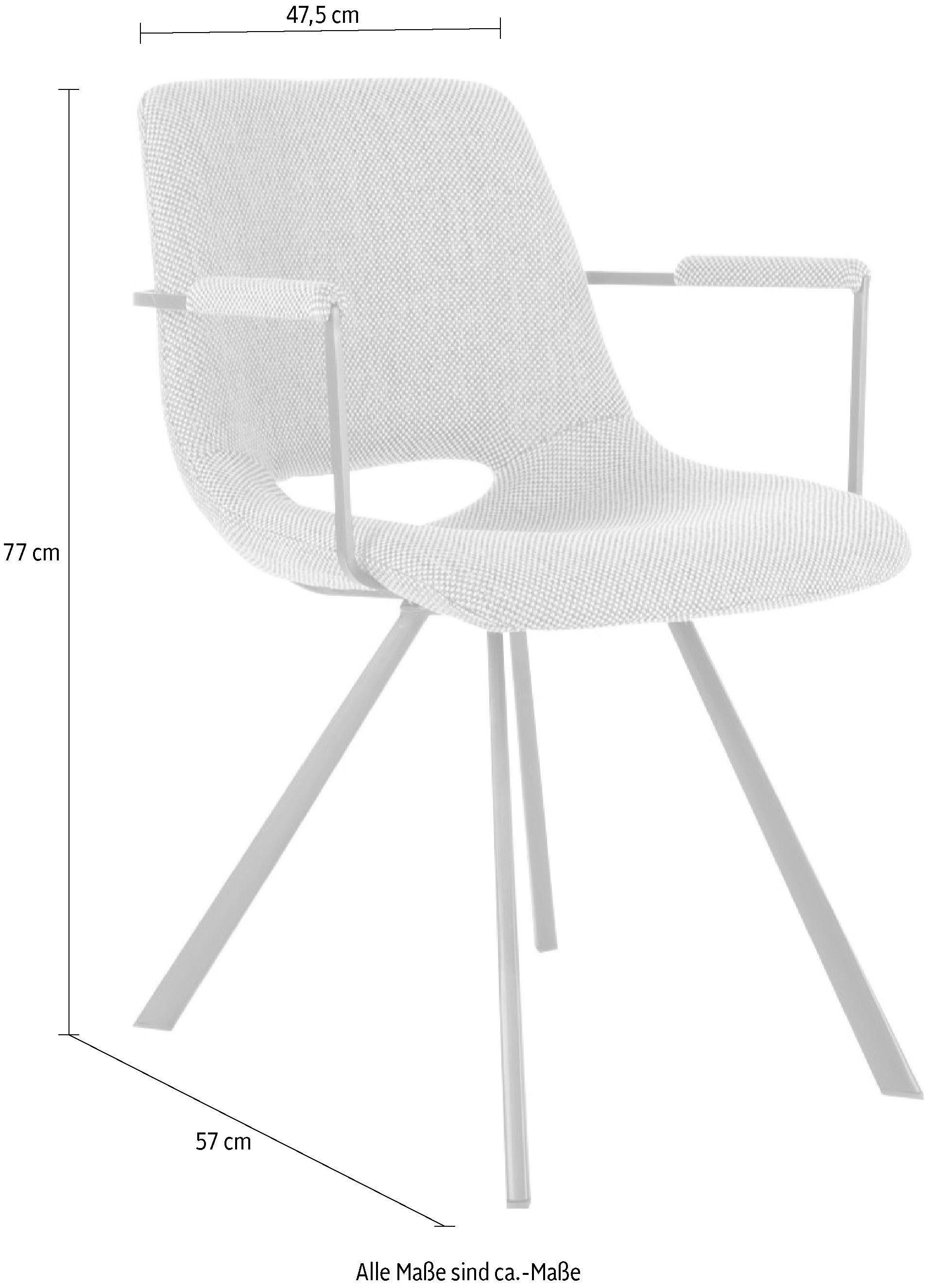 Kayoom Stuhl »Josephine 625 2er-Set , pflegeleicht« (Set) 2 Stk.pflegeleicht