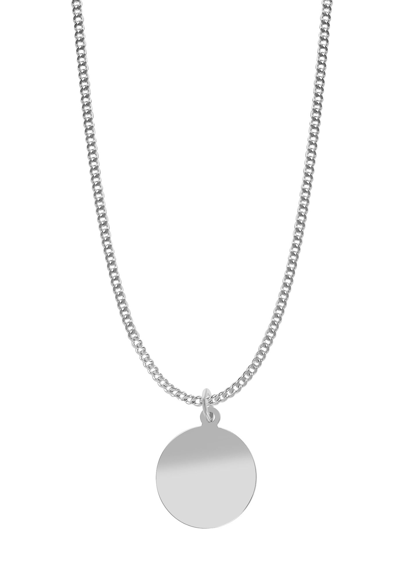 AKZENT Anhänger mit Gravur »"Mazza" aus 925 Sterlingsilber, rhodiniert, langlebig«