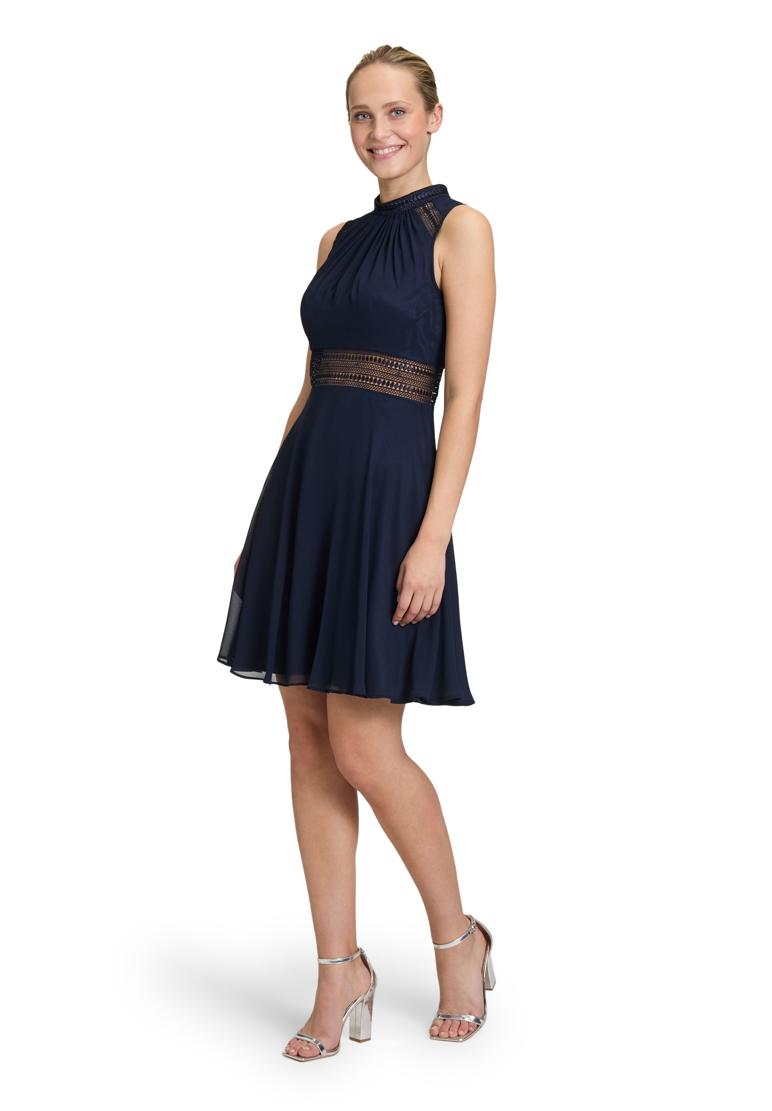 Vera Mont Cocktailkleid »Cocktailkleid mit Spitzeneinsatz«