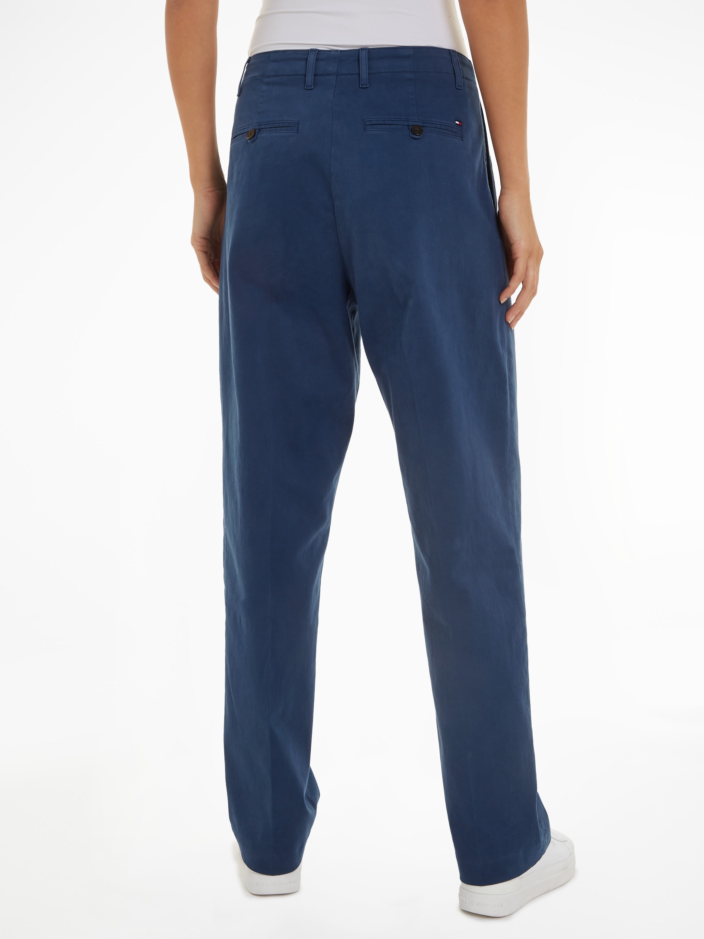 Tommy Hilfiger Chinohose »RELAXED STRAIGHT PLEATED CHINO«, mit Bundfalten