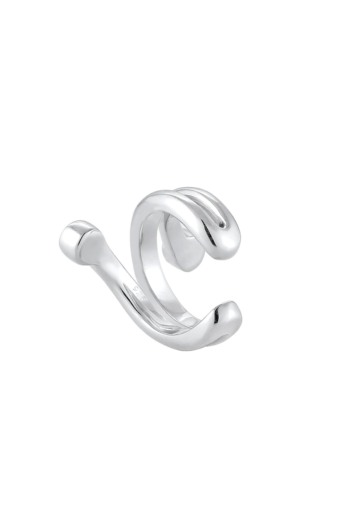 Elli Ohrklemme »Ohrringe Single Earcuff Ohrklemme 925 Silber, mit Kristallen von Swarovski®«