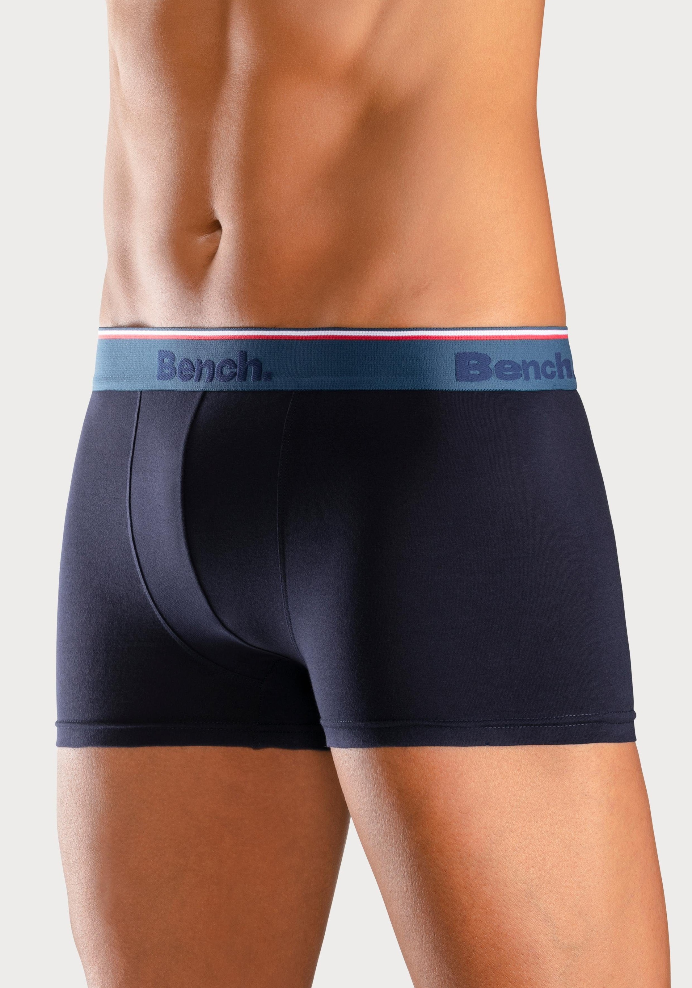 Bench. Boxer »Boxershorts für Herren«, (Packung, 4 St.), Unterhosen aus Baumwoll-Mix