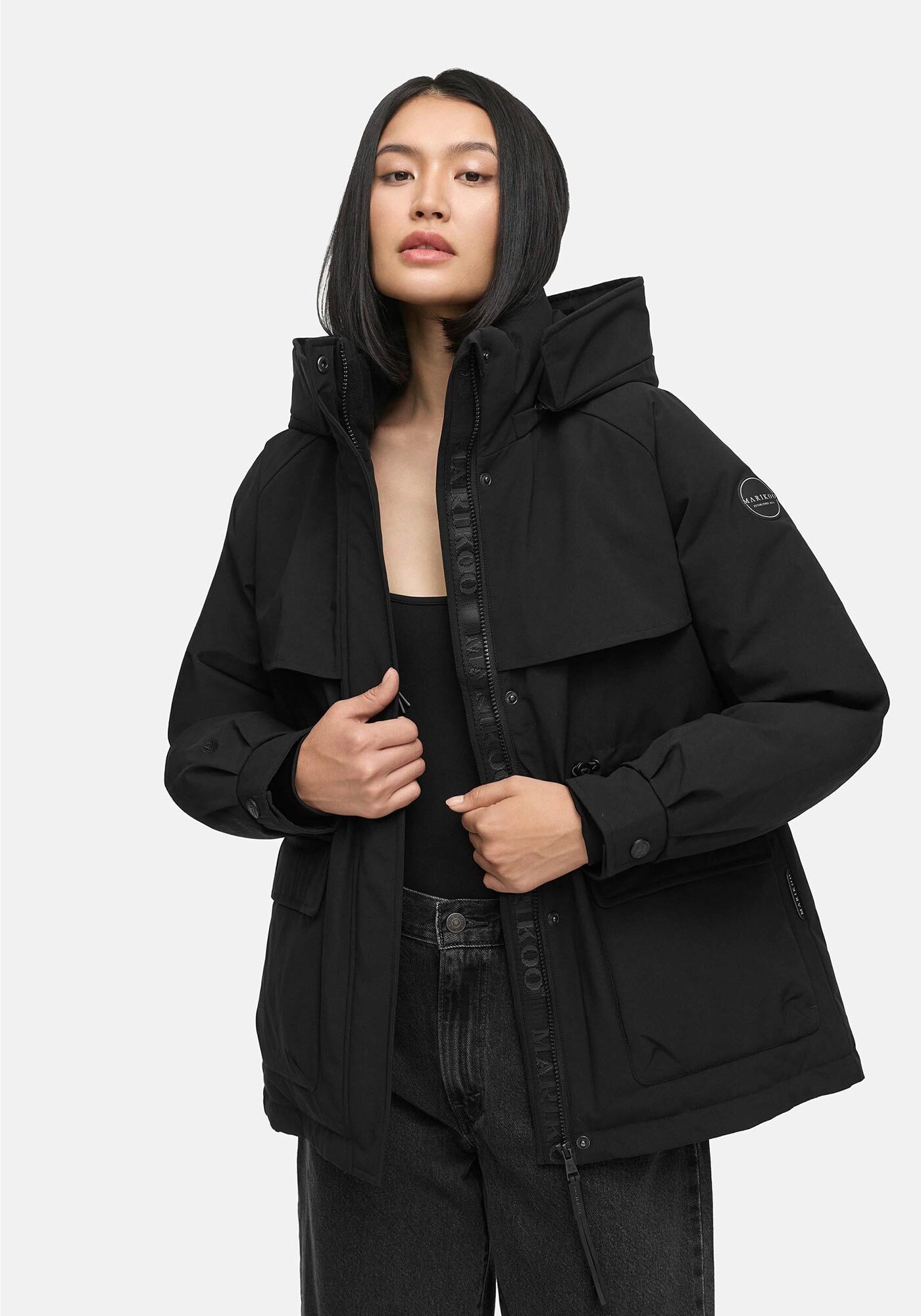 Marikoo Winterjacke »Marikoo Shigaraa Damen Herbst Winter Jacke N096«