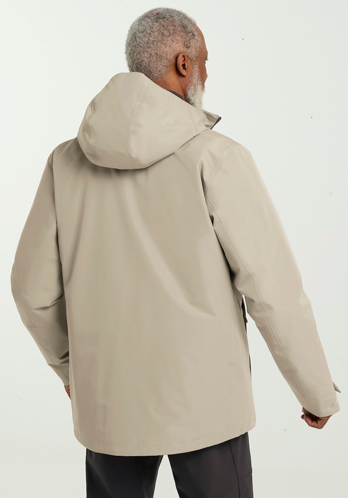 Jack Wolfskin 3-in-1-Funktionsjacke »ICECAPE 3IN1 DOWN JKT M RDS«, mit Kapuze