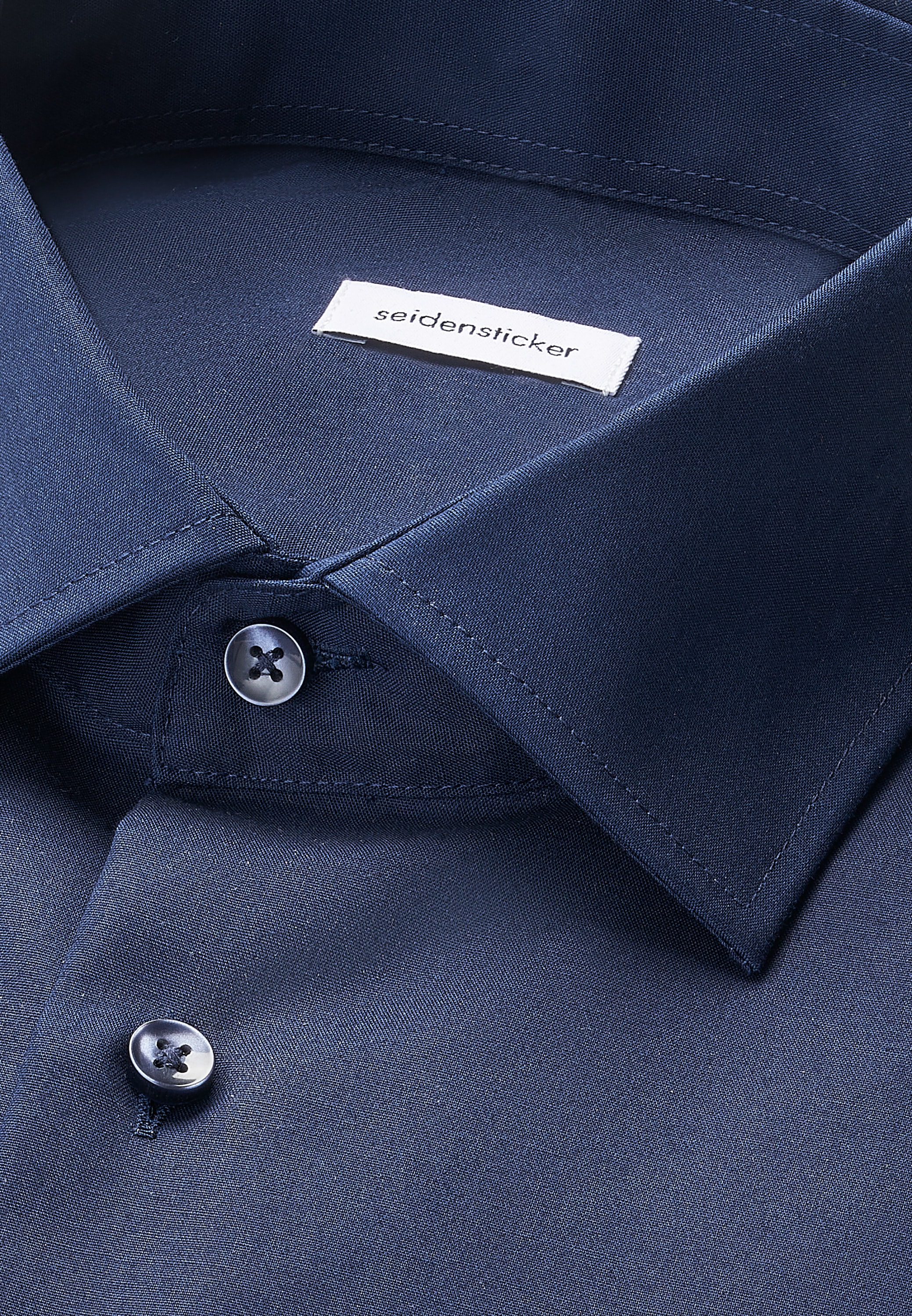 seidensticker Businesshemd »Schwarze Rose« Regular 1/1 Kentkragen Uni