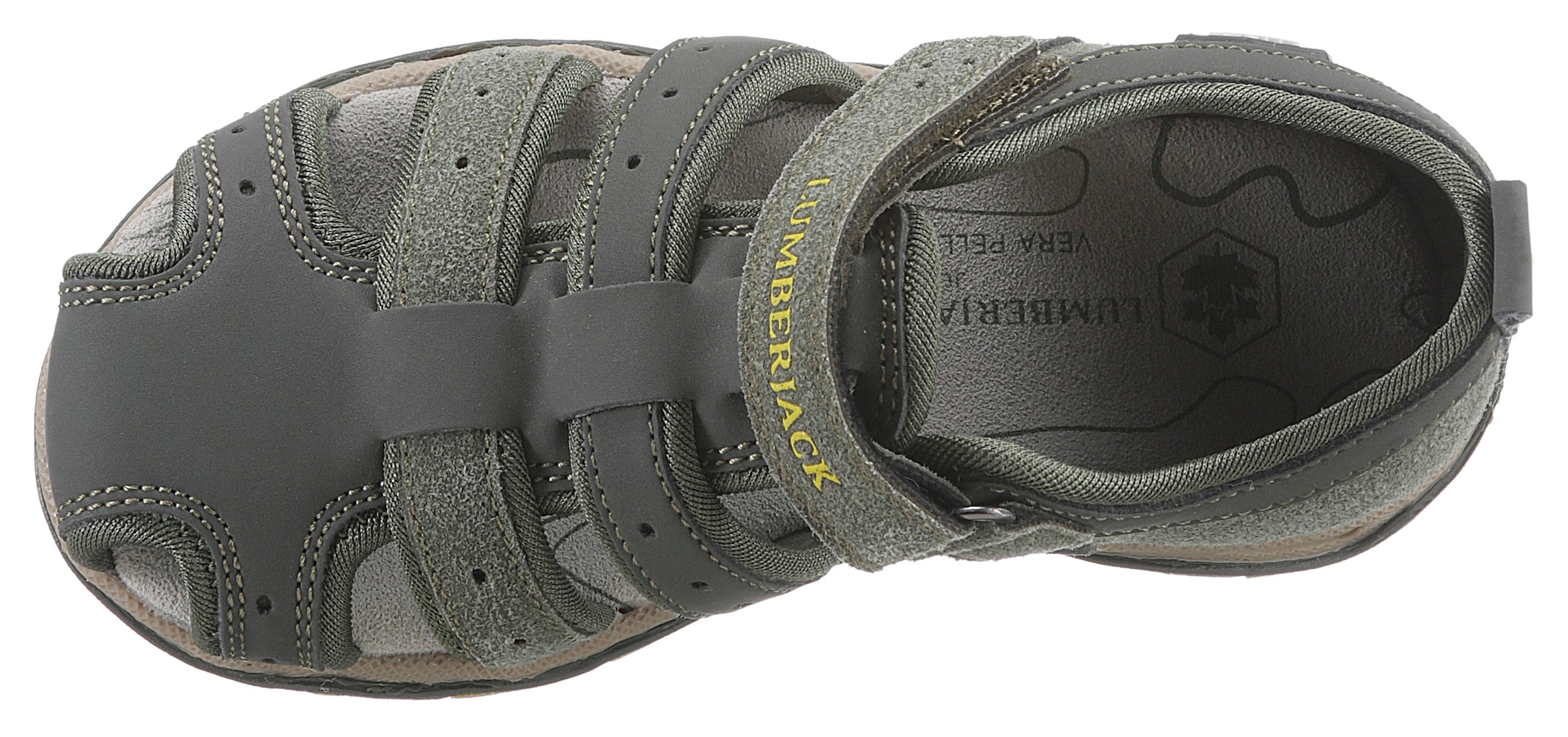 LUMBERJACK Sandale, mit bei Klettverschluss OTTO