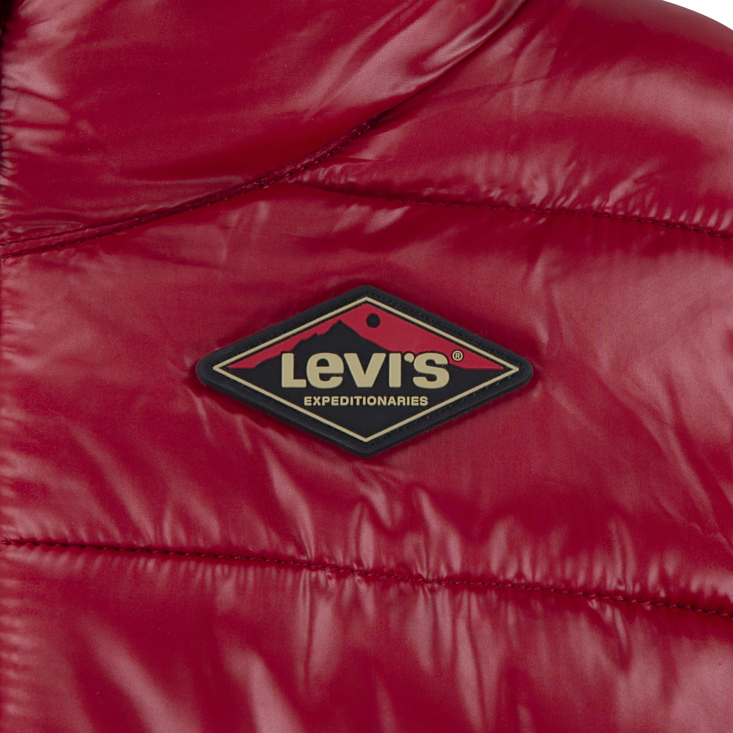 Levi's® Kids Steppjacke »SHERPA LINED MDWT PUFFER JACKET«, mit Kapuze, for Boys mit Kapuze