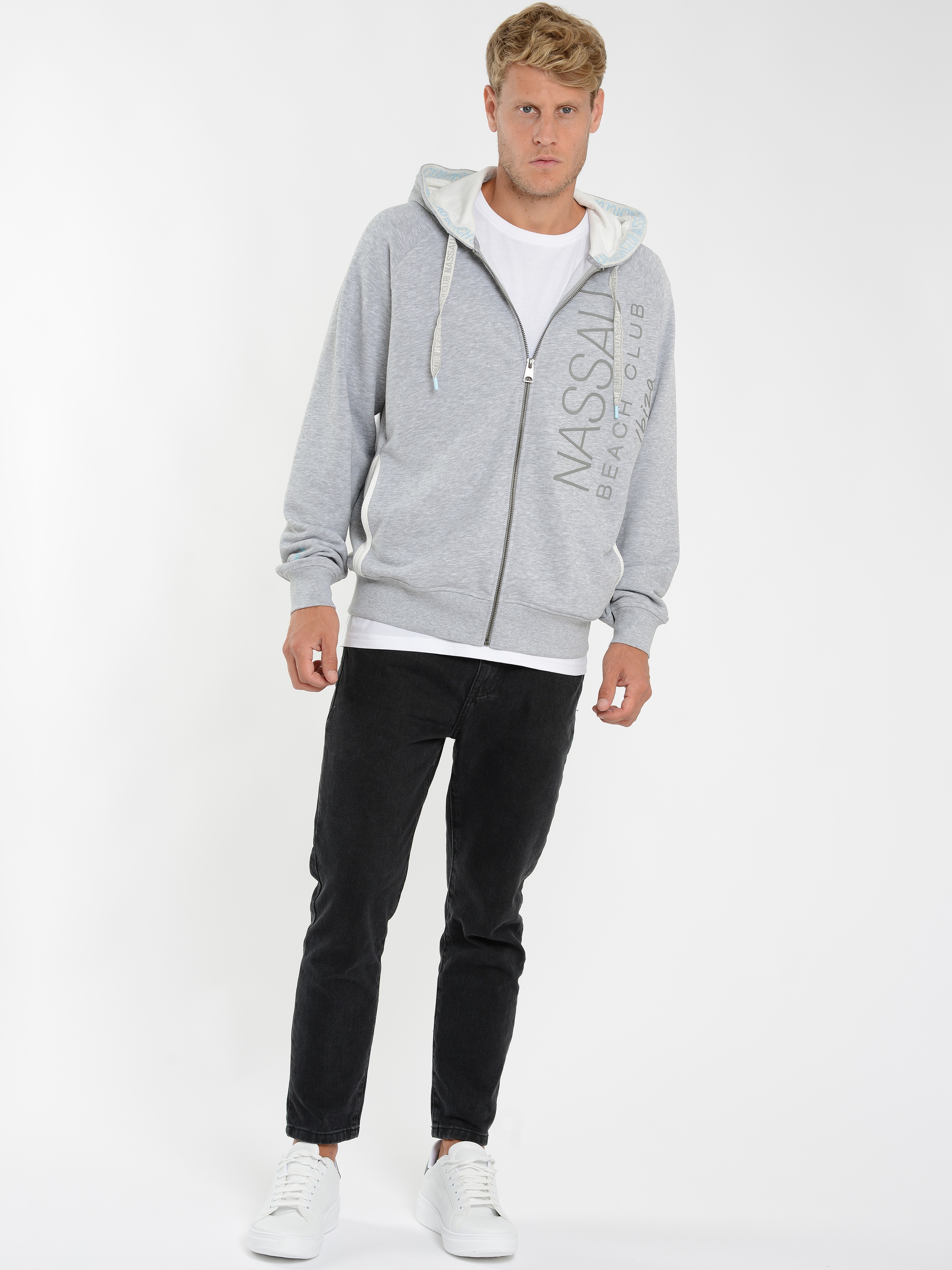 NASSAU BEACH Longsweatshirt »Sweatjacke NB22008«