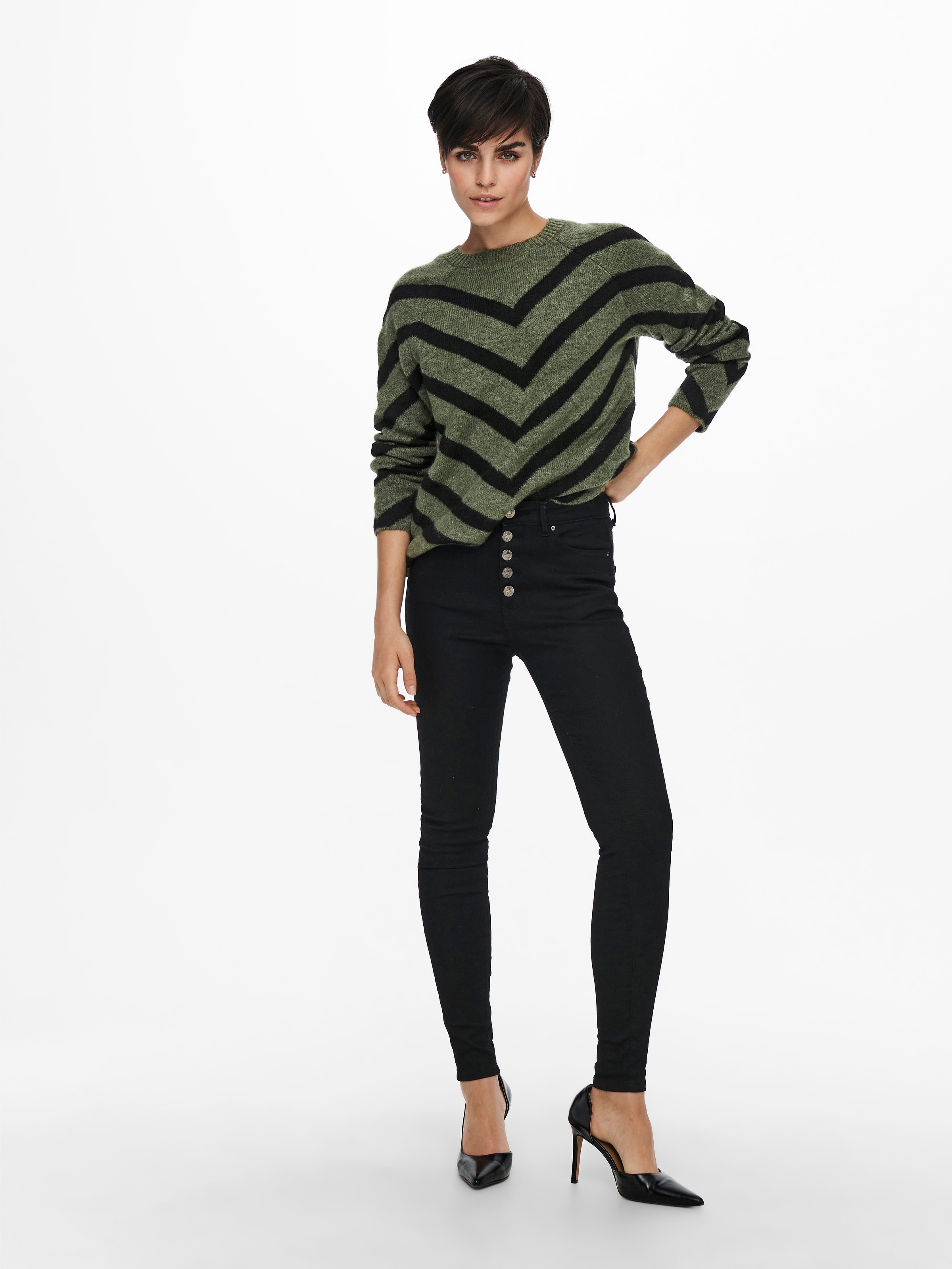ONLY Strickpullover »ONLELIZA L/S PULLOVER KNT NOOS«