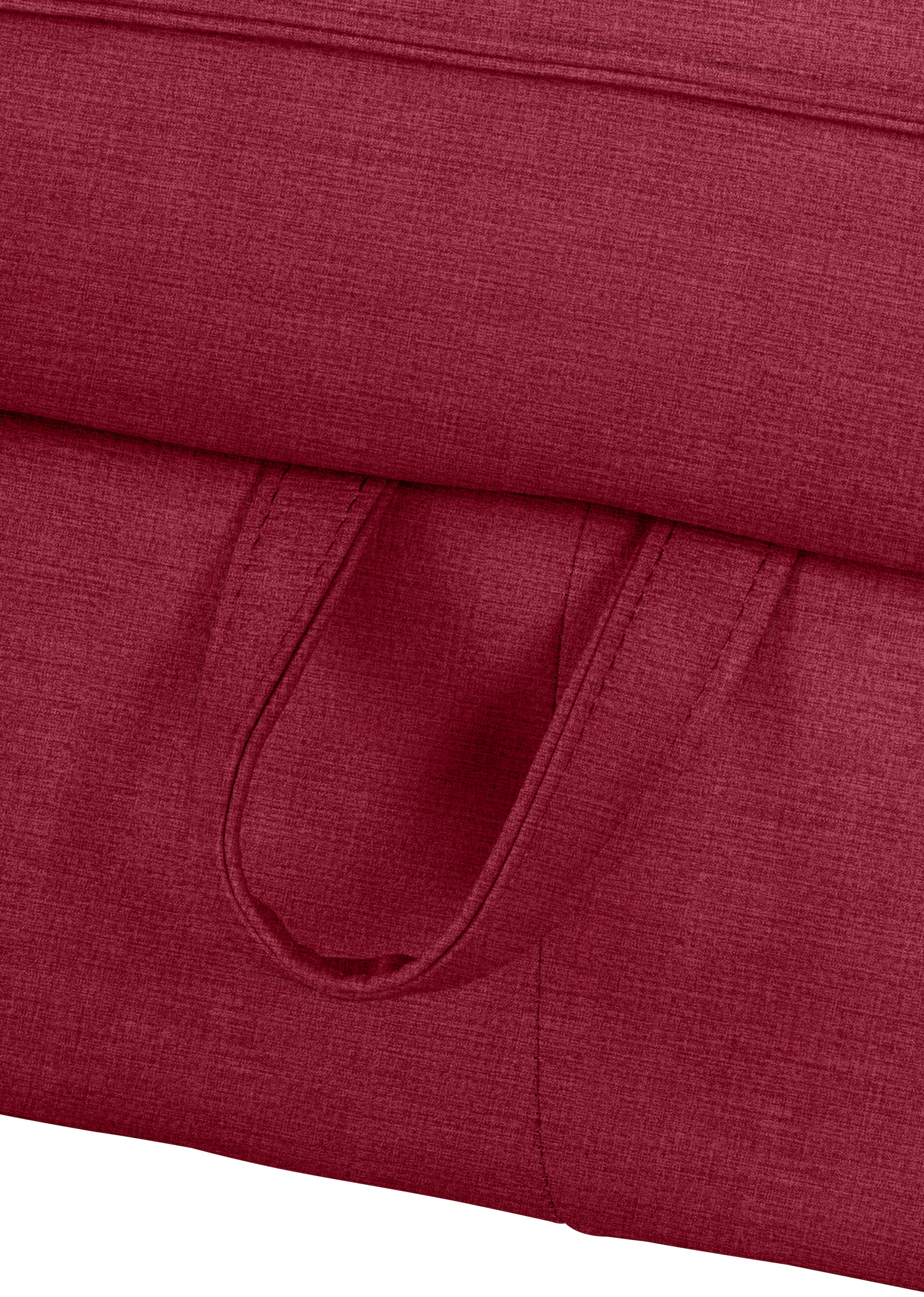 COTTA Ecksofa Driver, mit Kopfteilverstellung, wahlweise mit Bettfunktion