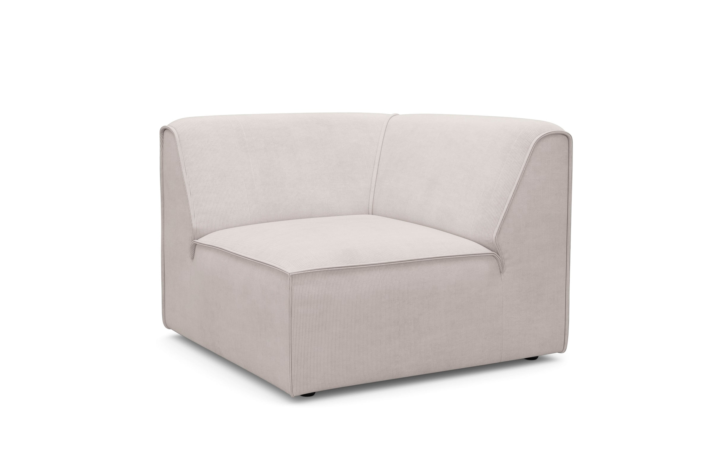 RAUM.ID Sofa-Eckelement »Merid, Sofaelement, Maße B/T/H: 97/97/46 cm«, als Modul oder separat verwendbar, für individuelle Zusammenstellung