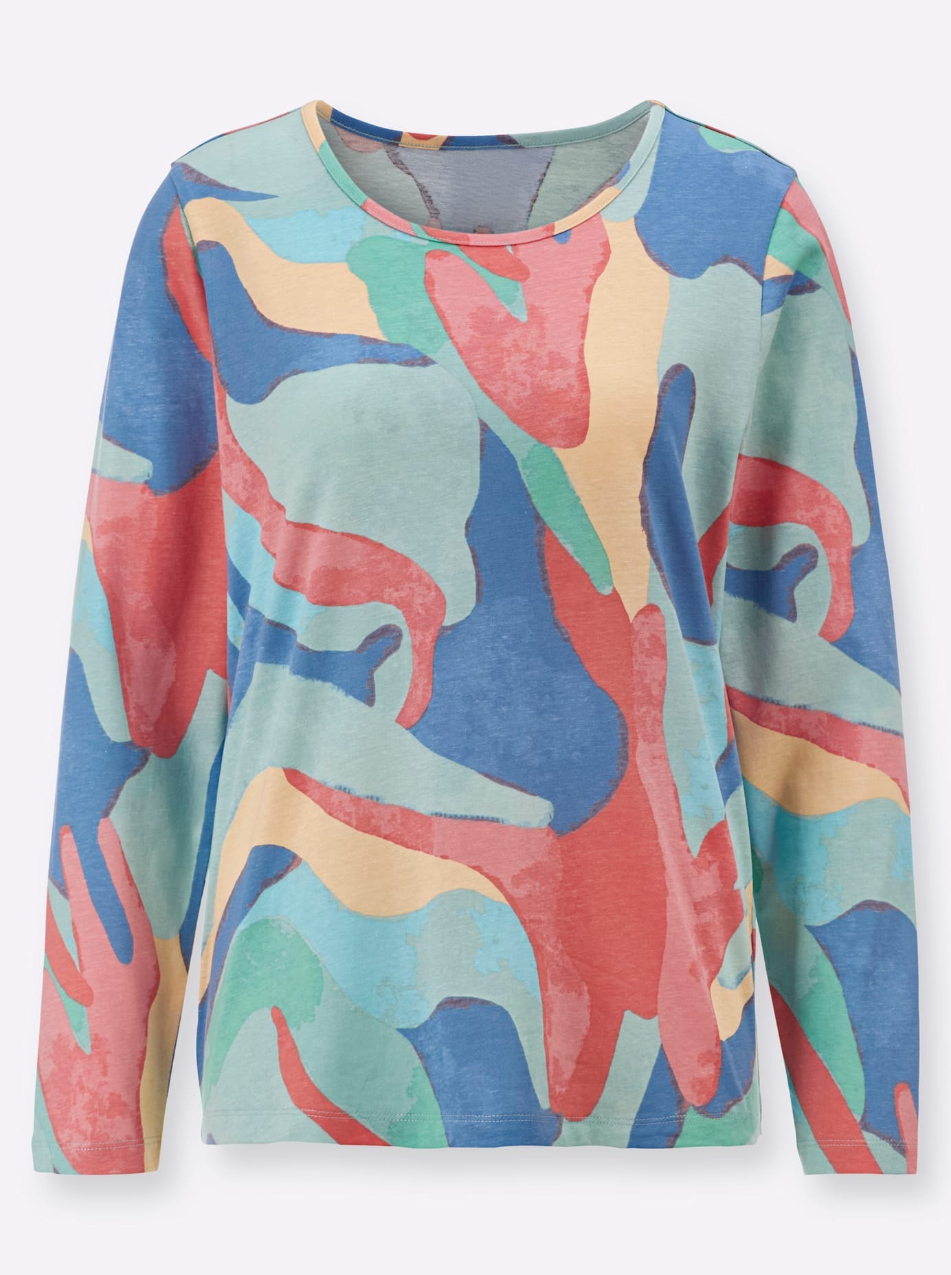 Classic Basics Langarmshirt »Druck-Shirt«, (1 tlg.)