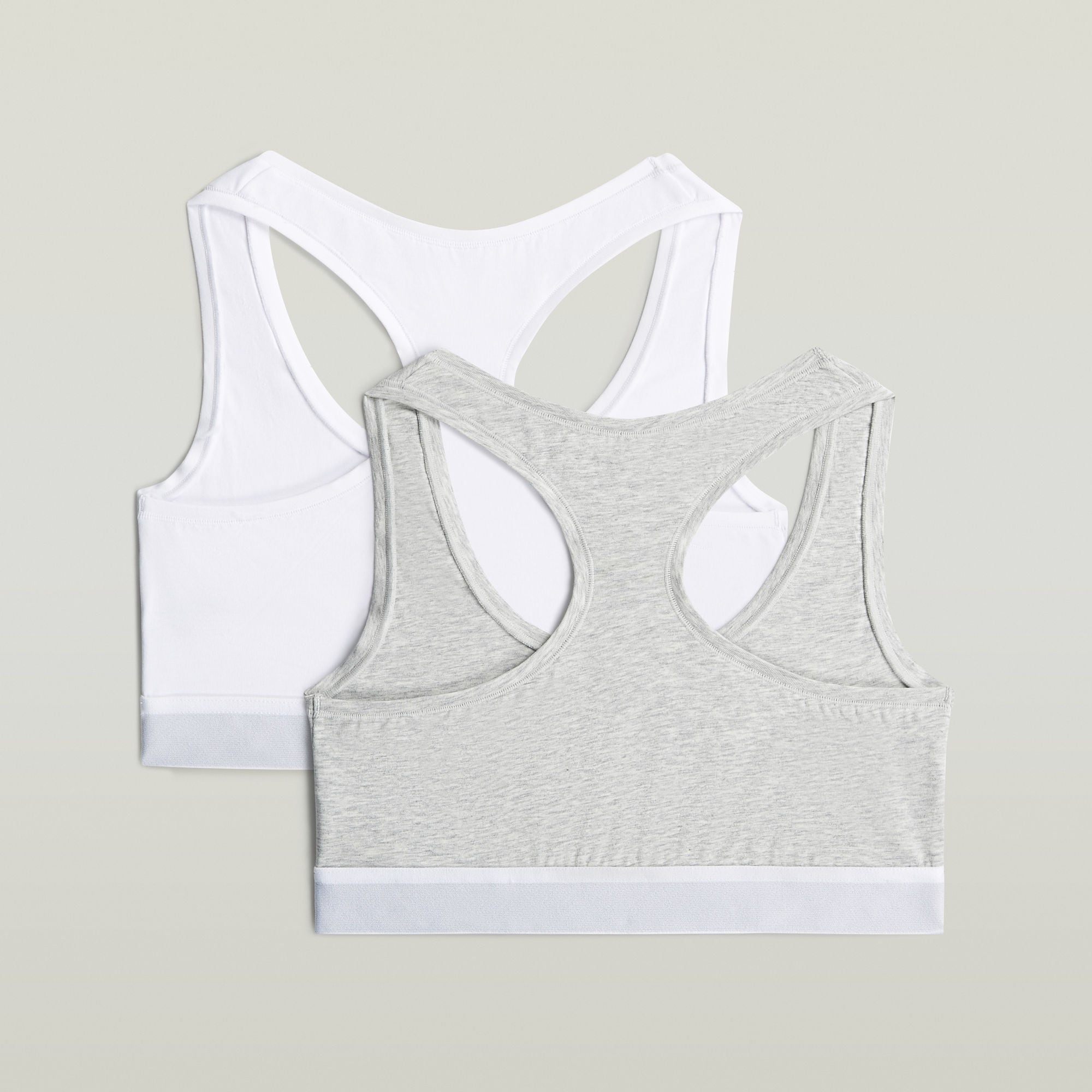 G-STAR Bralette »DOLOMITE, RACERBACK BRALETTE« Packung, 2 mit Logobund, Slim Fit