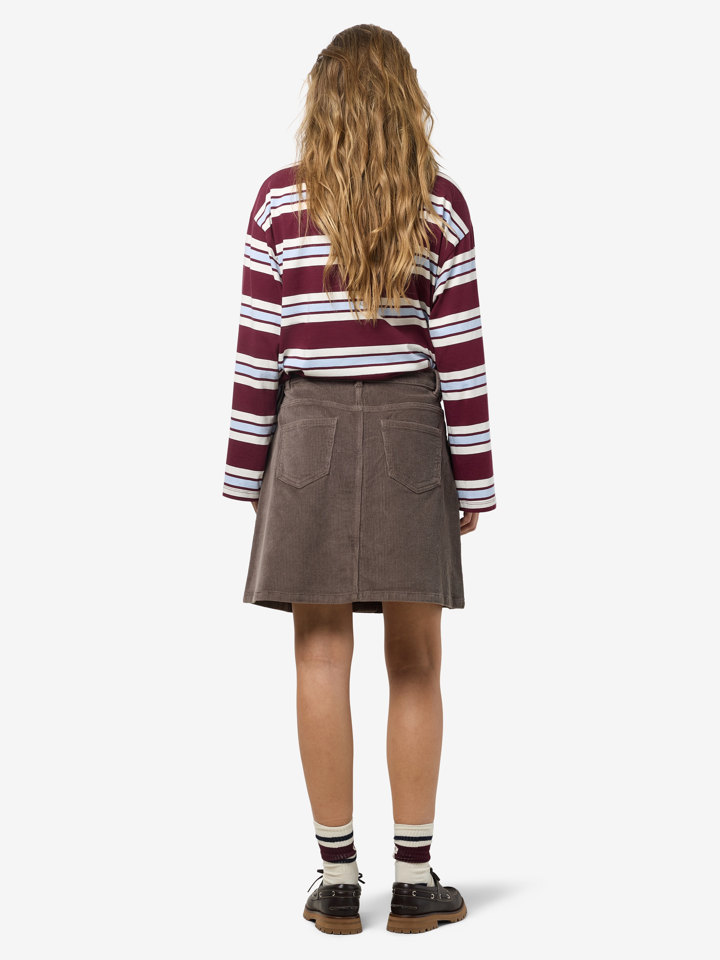 Noisy may Cordrock »NMRONNIE NW A SHAPE SKIRT CORDUROY NOOS«