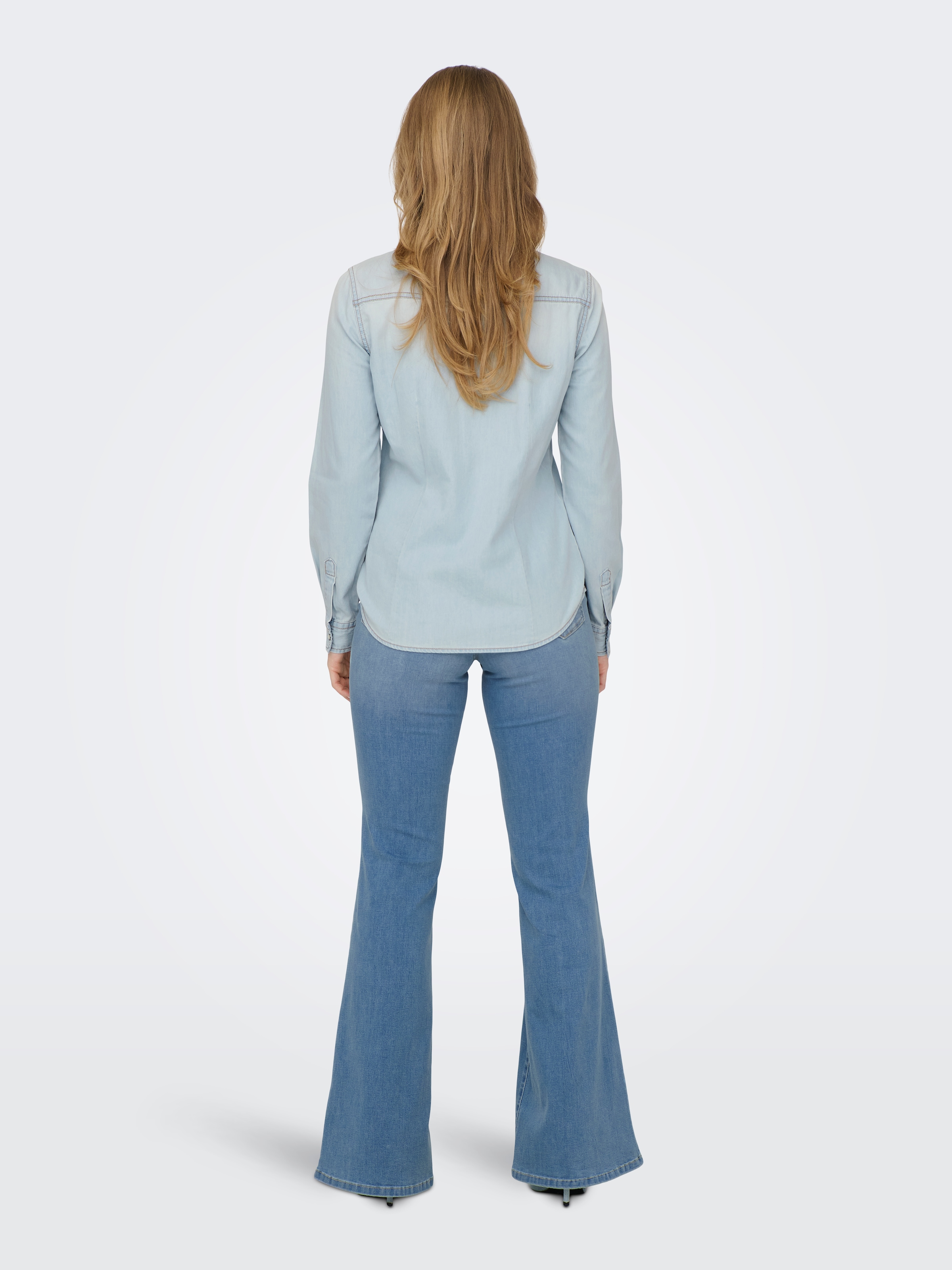 ONLY Jeansbluse »ONLALEXA L/S DNM SHIRT FS NOOS«