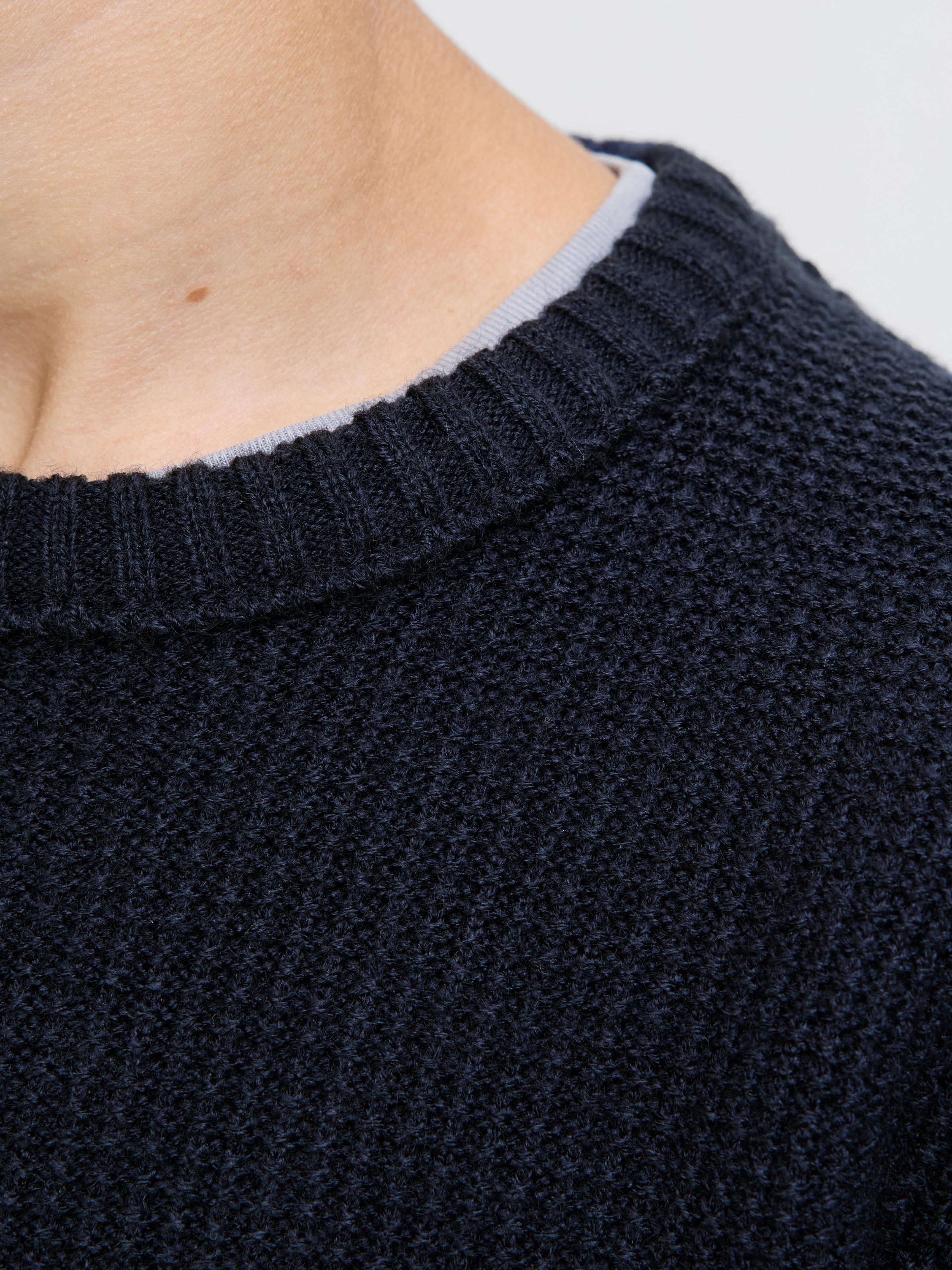 Jack & Jones Junior Strickpullover »JJROY KNIT CREW NECK AW25 JNR«