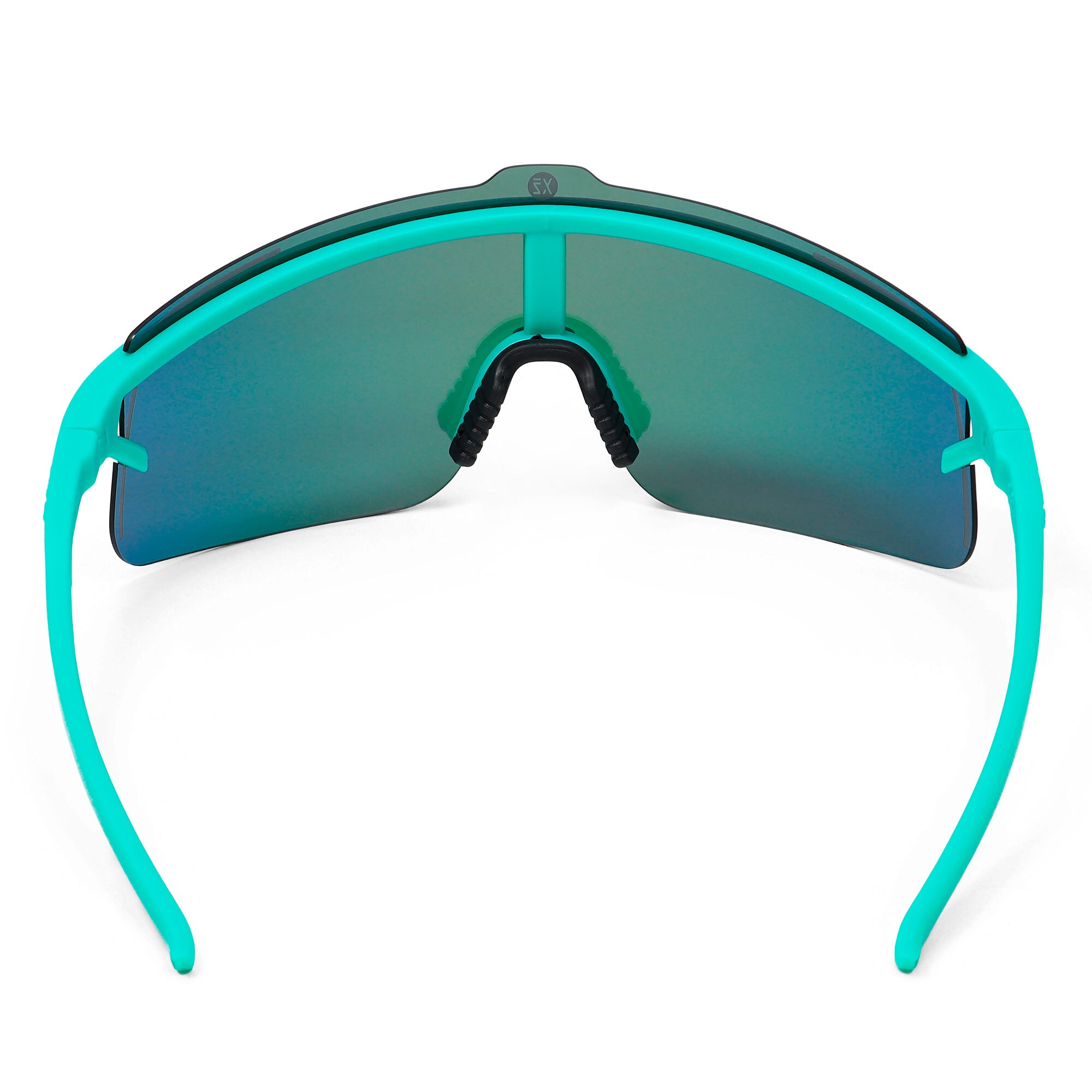YEAZ Sportbrille »Sport-Sonnenbrille Black/Silver SUNSHADE«
